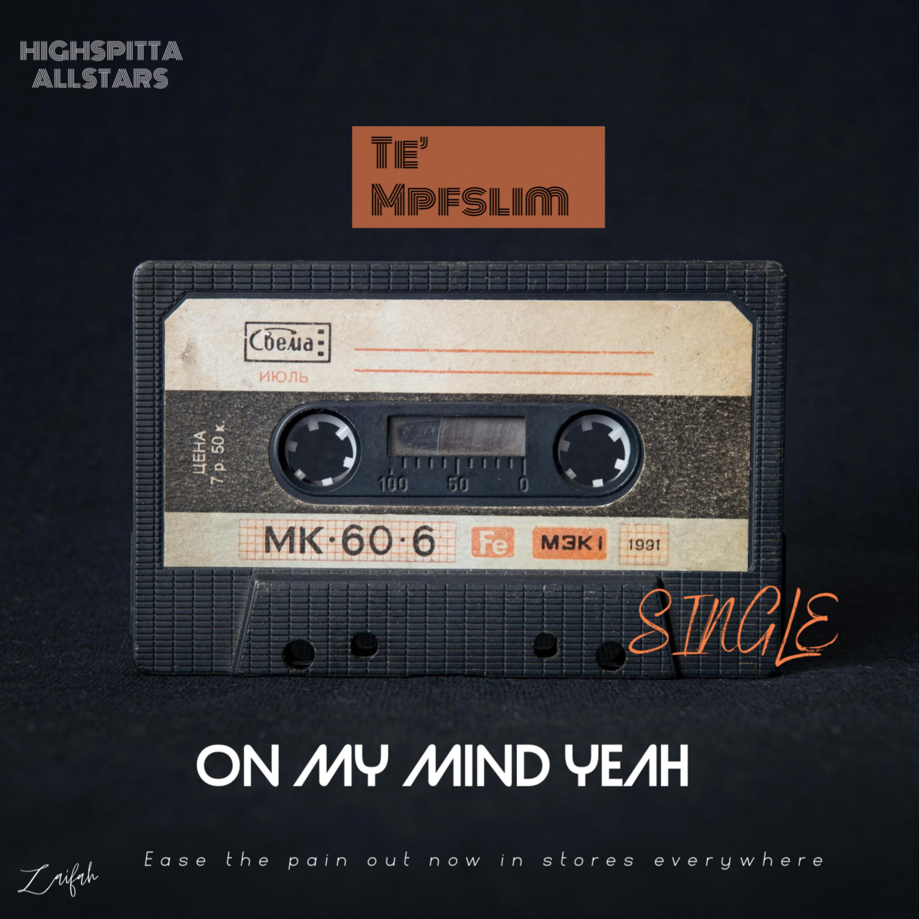 On My Mind Yeah artwork