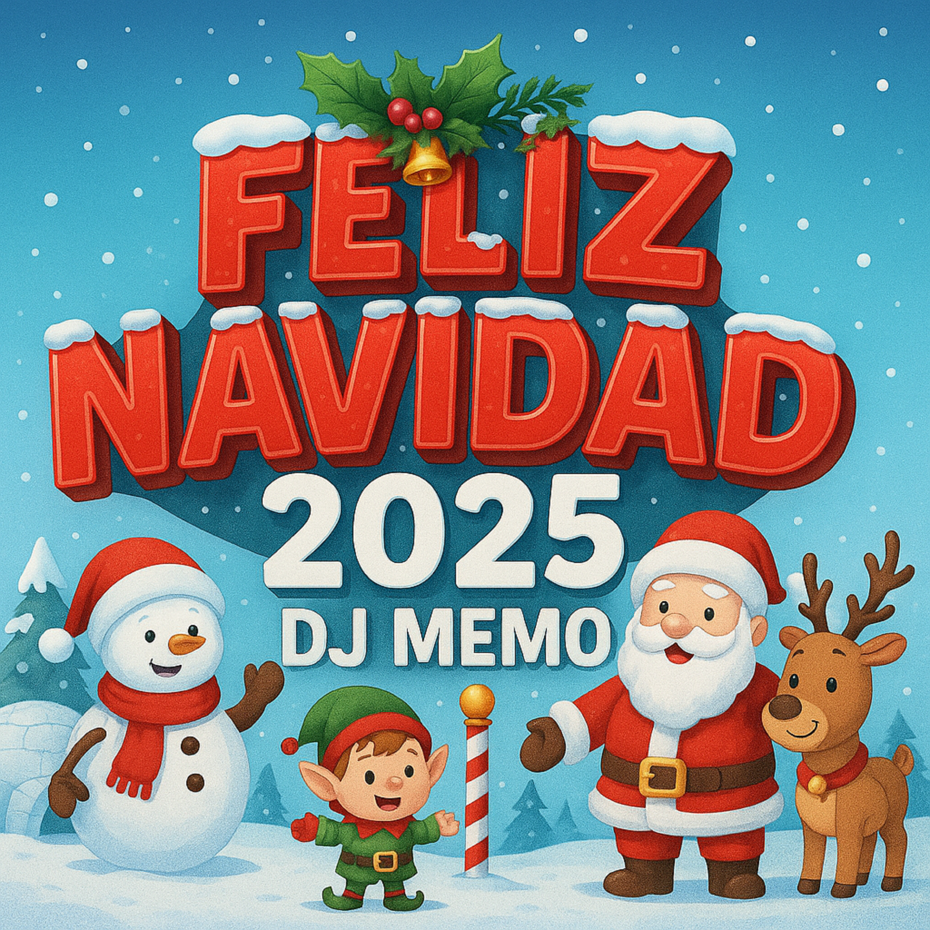 Feliz Navidad 2025 artwork