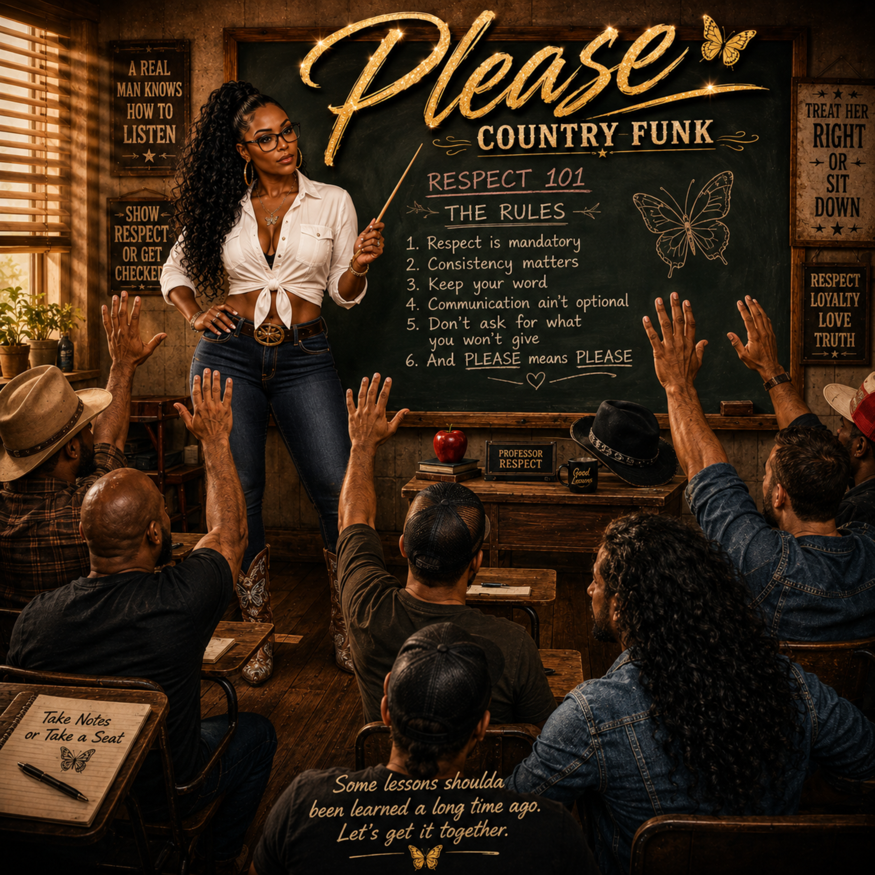 Please (Country Funk) by Butterfly Beast or Barbie cover art
