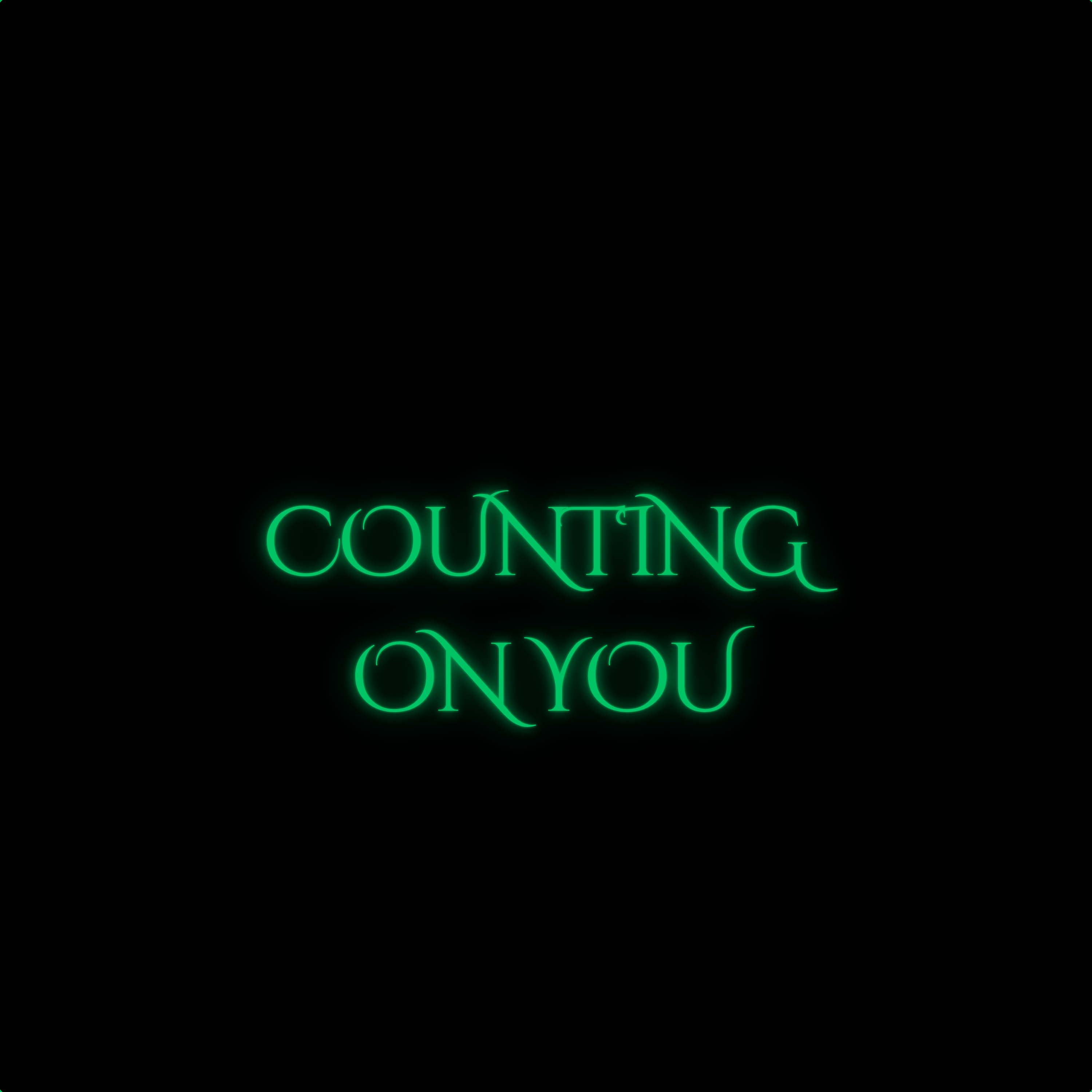 Counting on you artwork