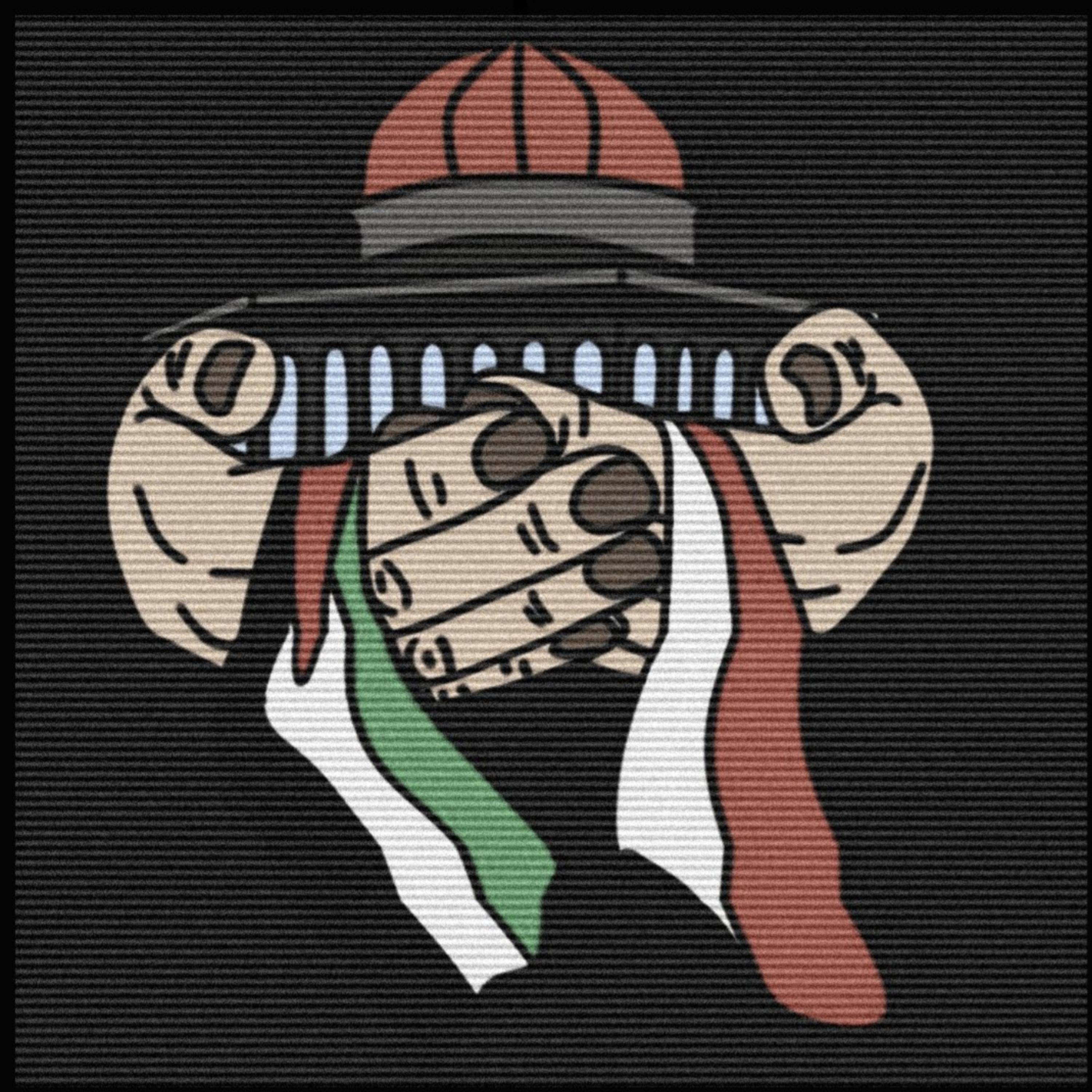 Not Go Down #freepalestine artwork