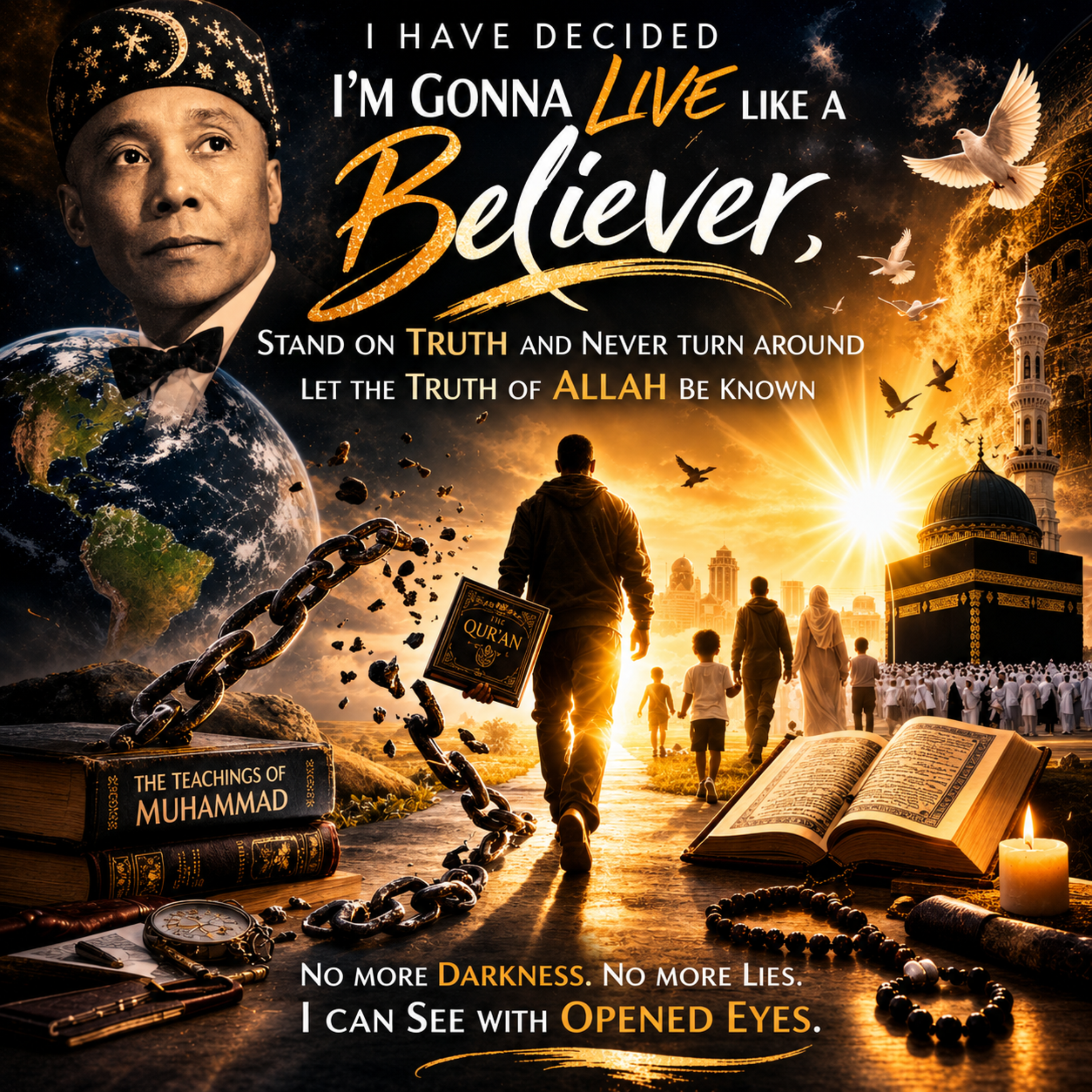 I am going to live like a believer by Bro. Haroon Kelkara cover art