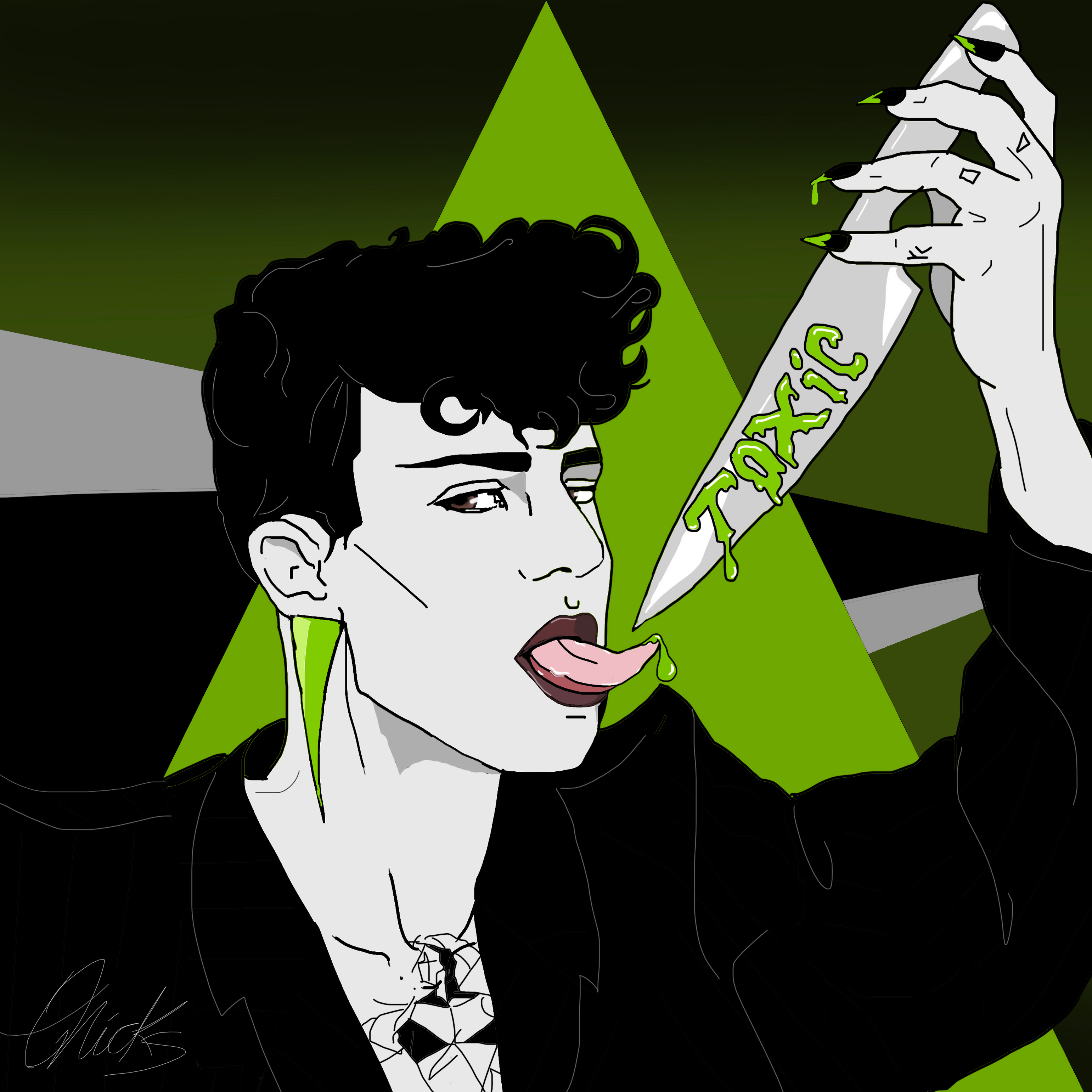 Toxic artwork