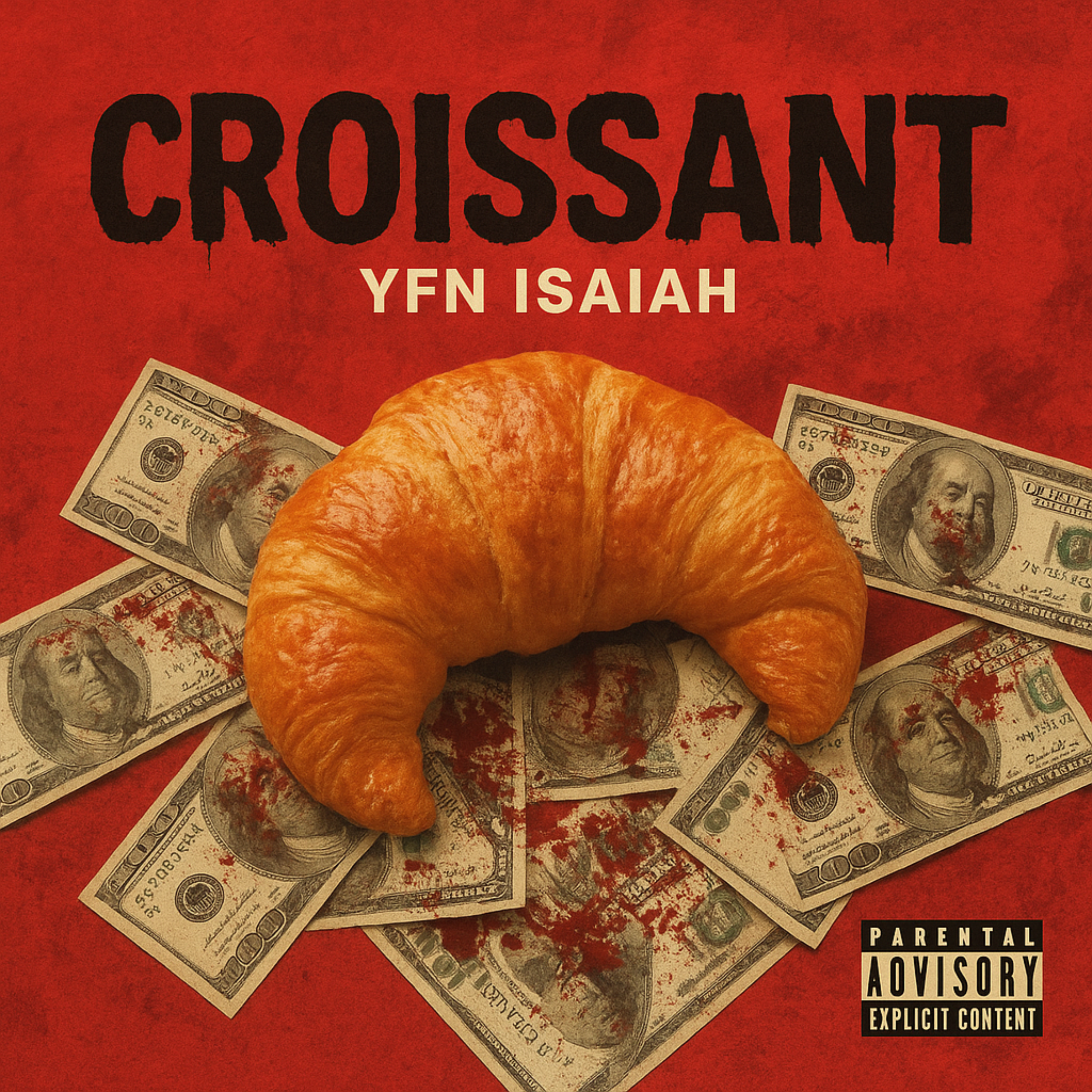 Croissant artwork