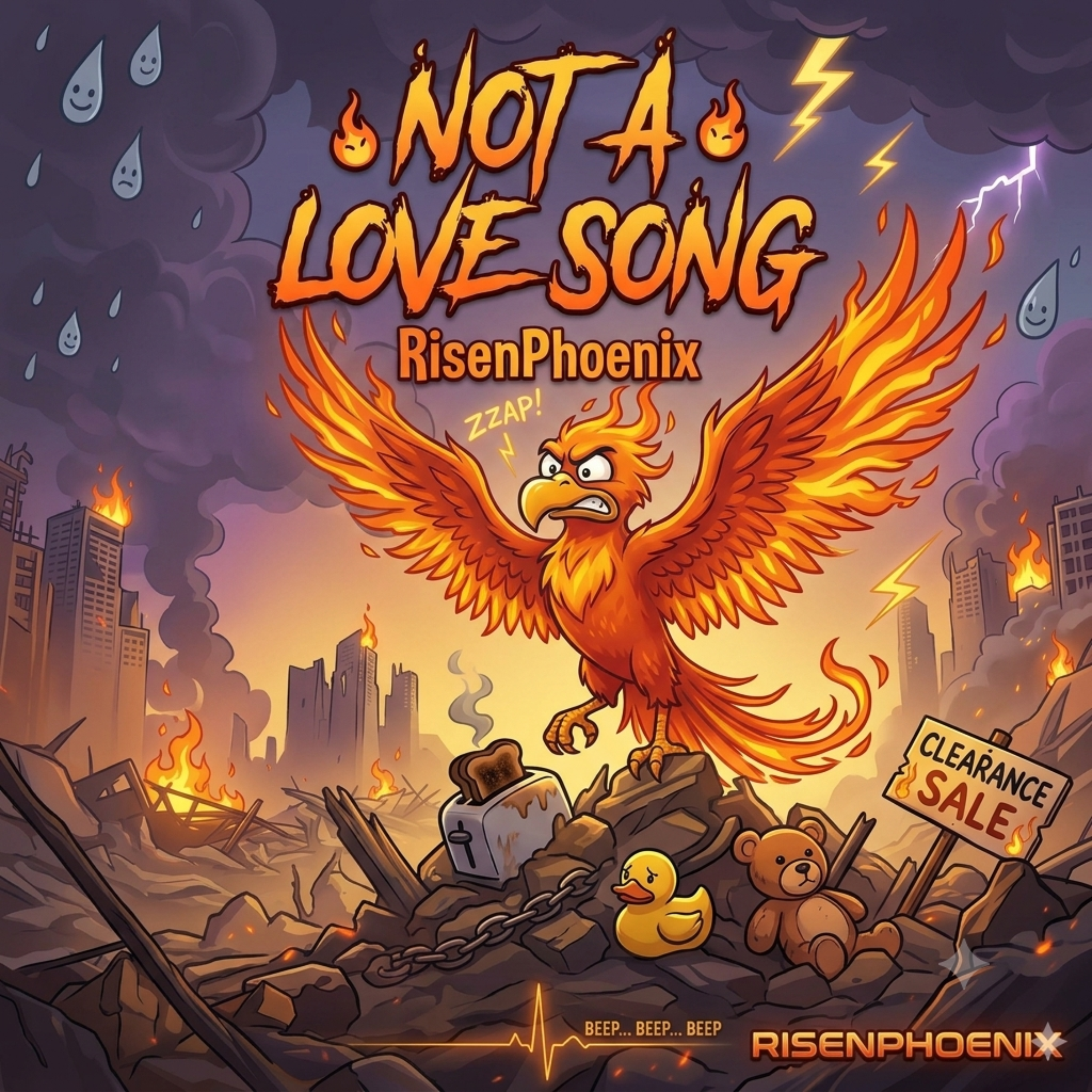 Not a Love Song by RisenPhoeniX cover art
