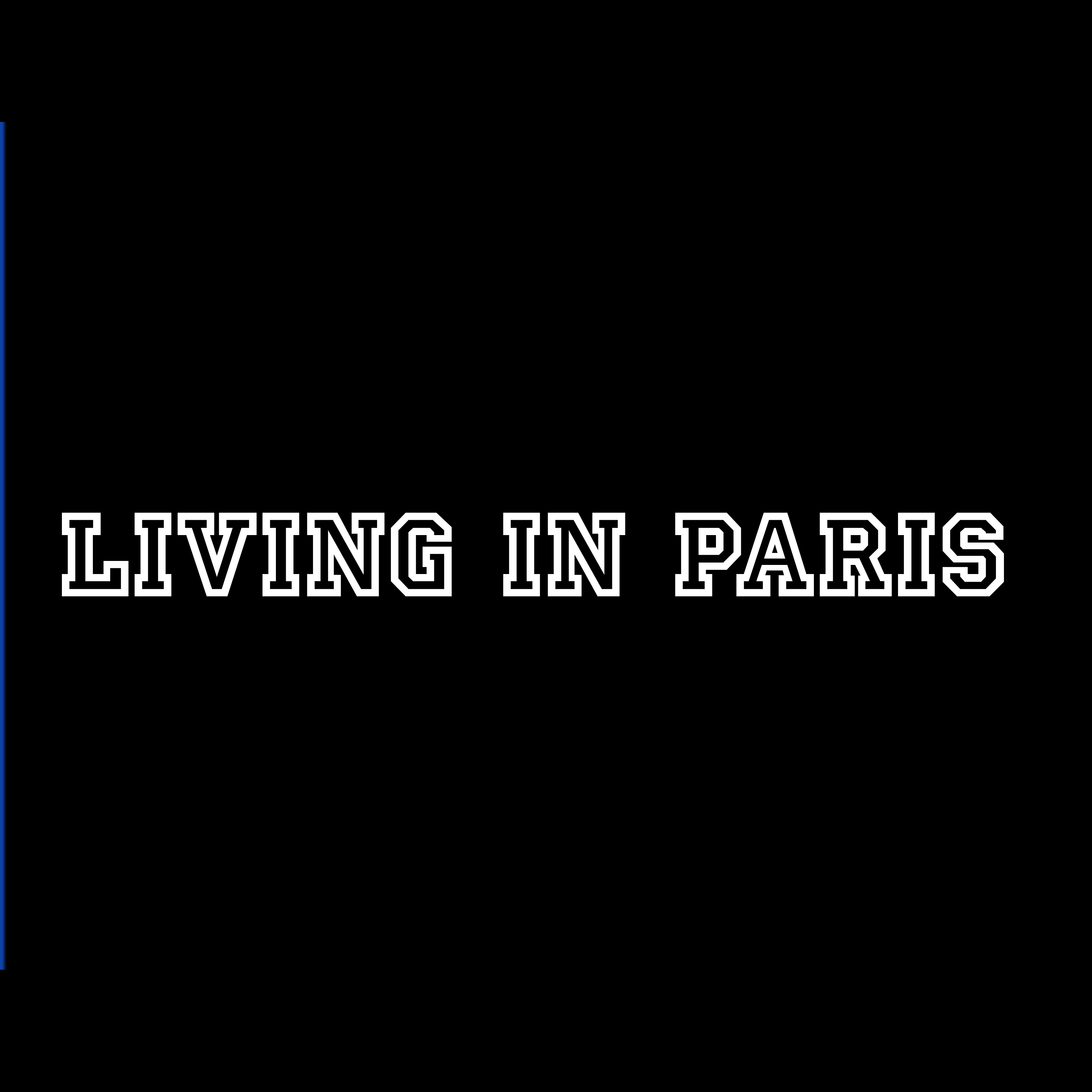 living in paris artwork