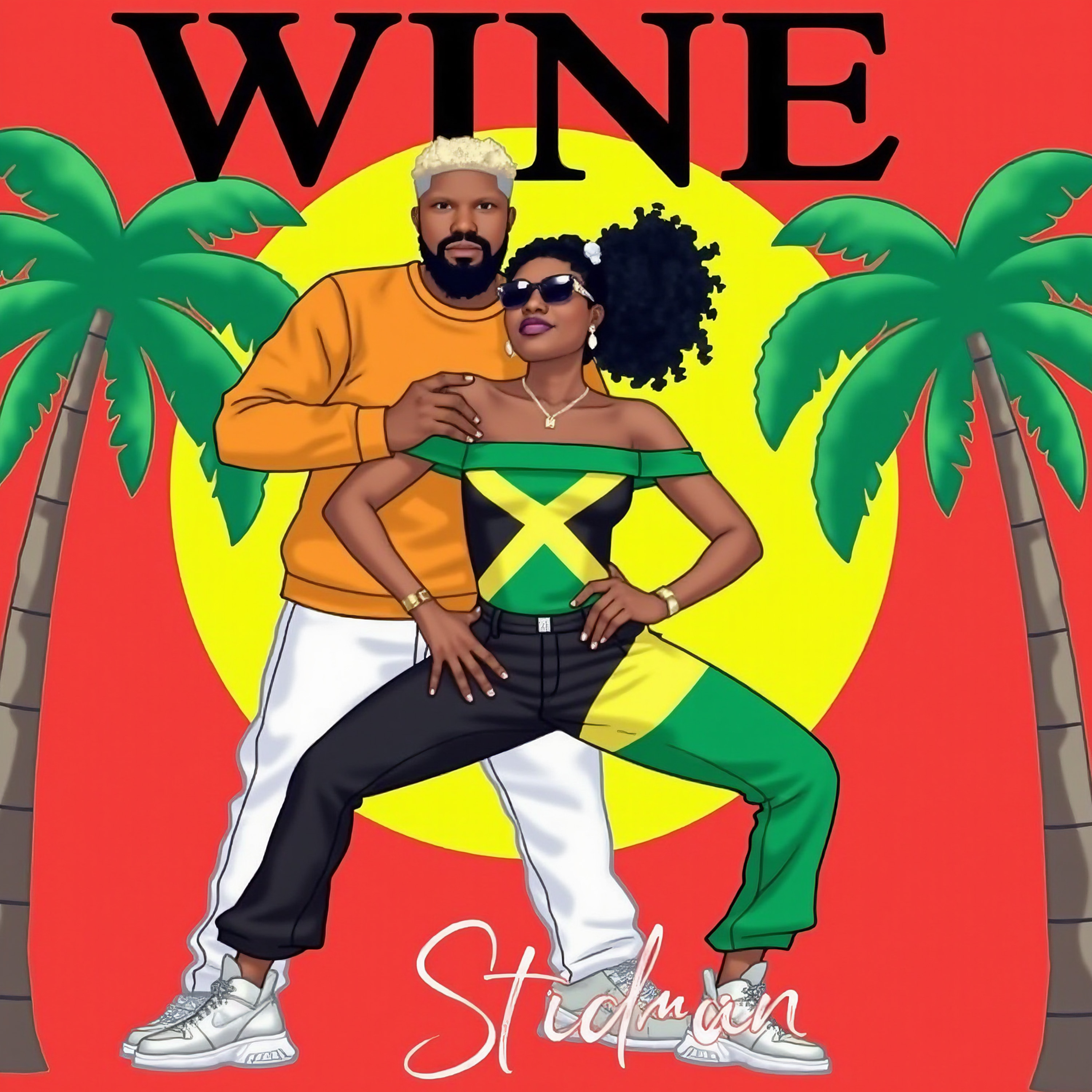 Wine artwork