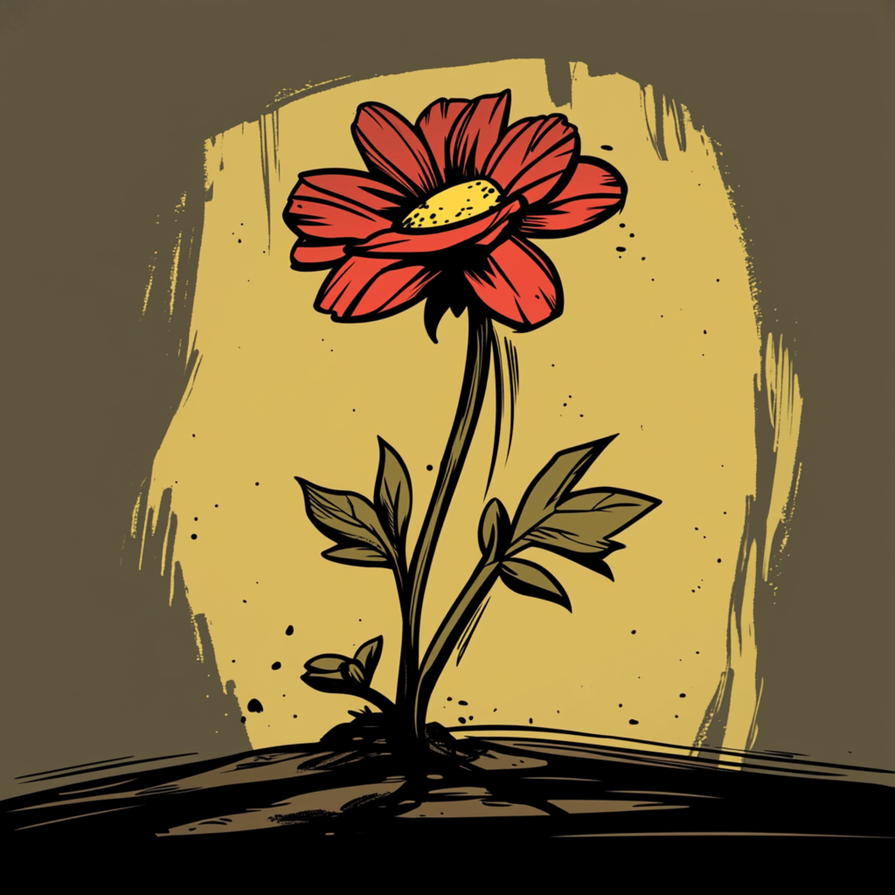 how a flower dies (studio version) artwork
