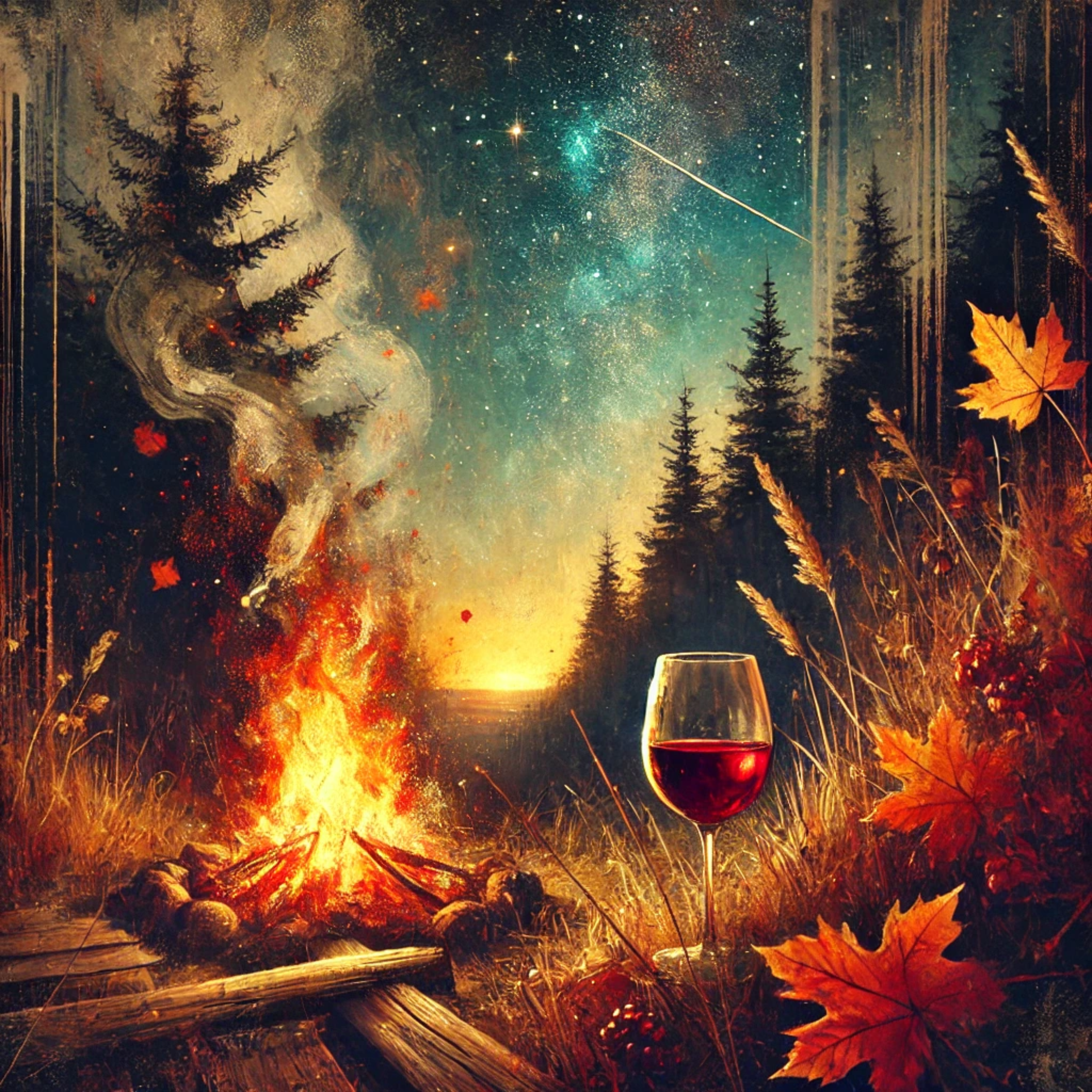 Smoke And Red Wine artwork