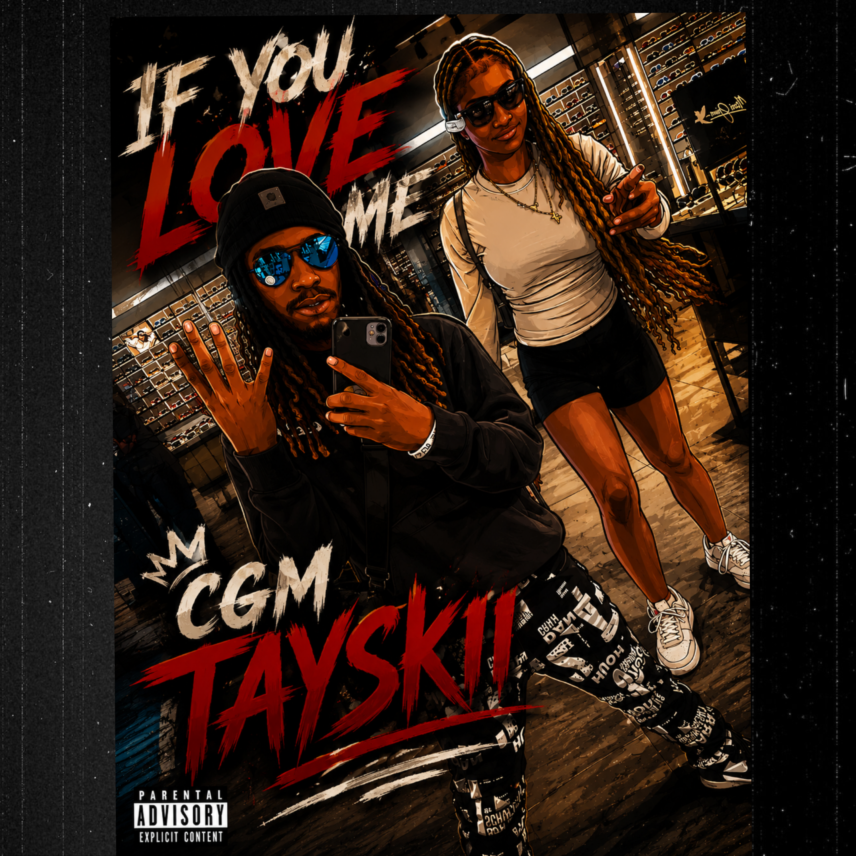 If You Love Me by CGM TAYSKII cover art