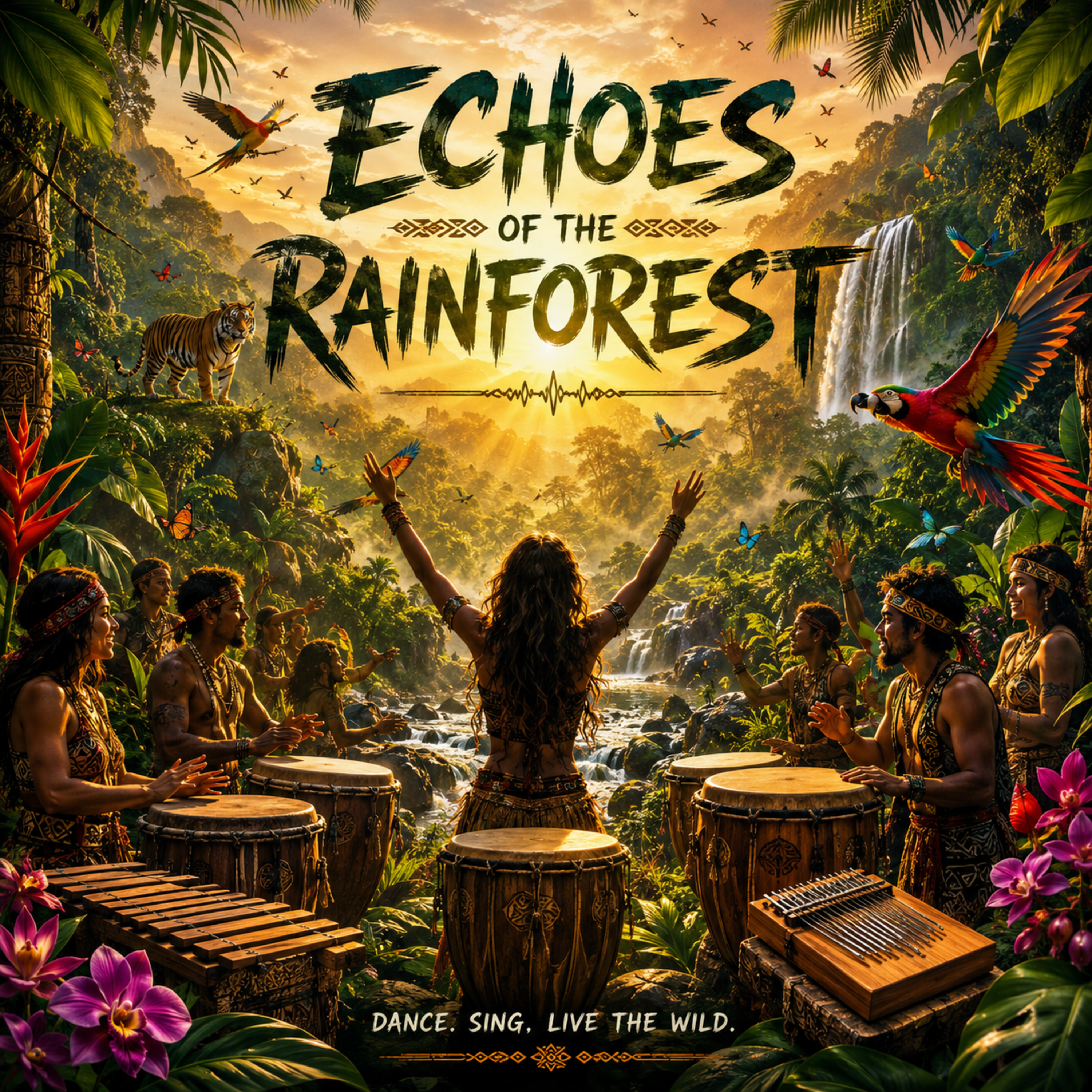 Echoes of the Rainforest by Roshan Wishwajith cover art