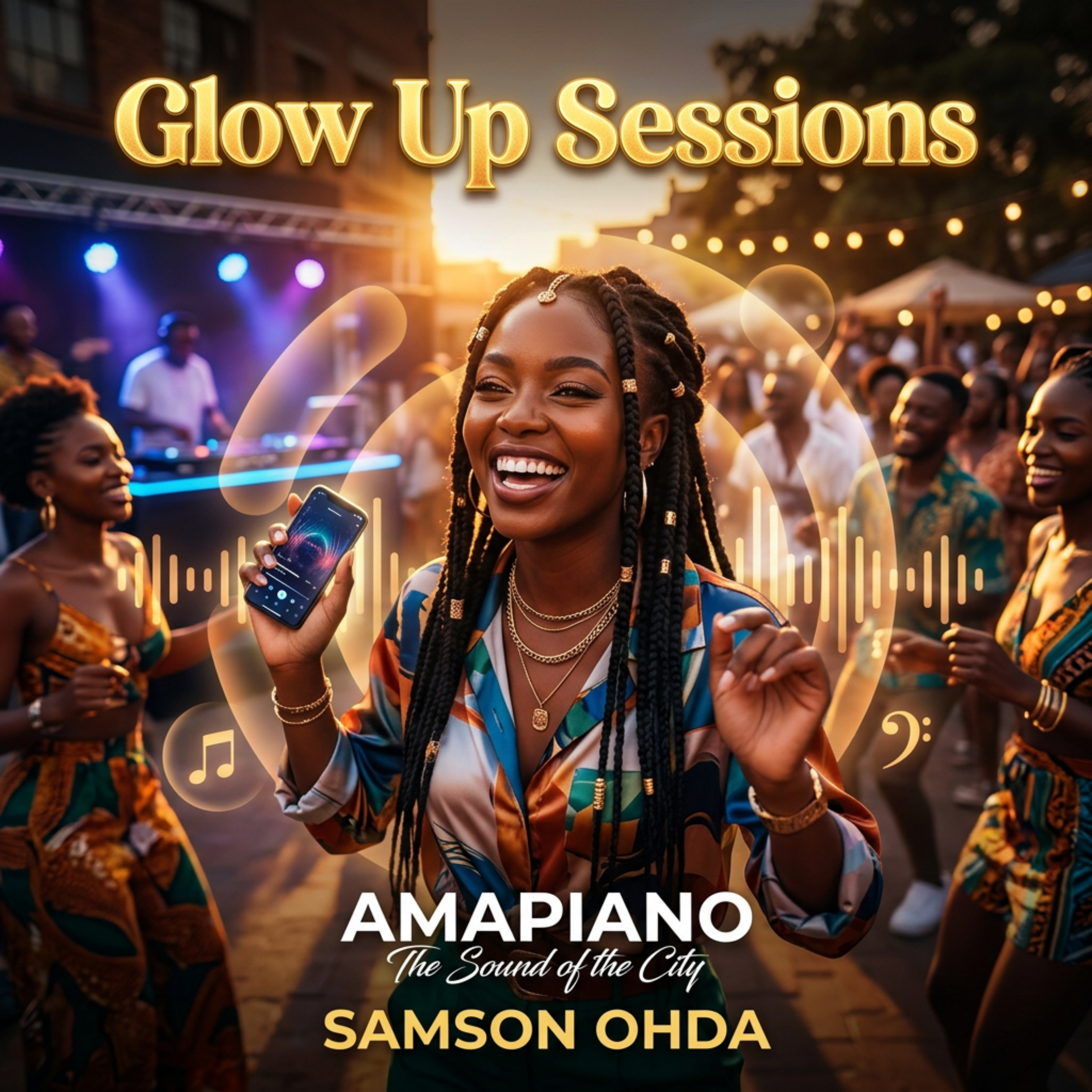 Glow Up Sessions by Samson Ohda  cover art