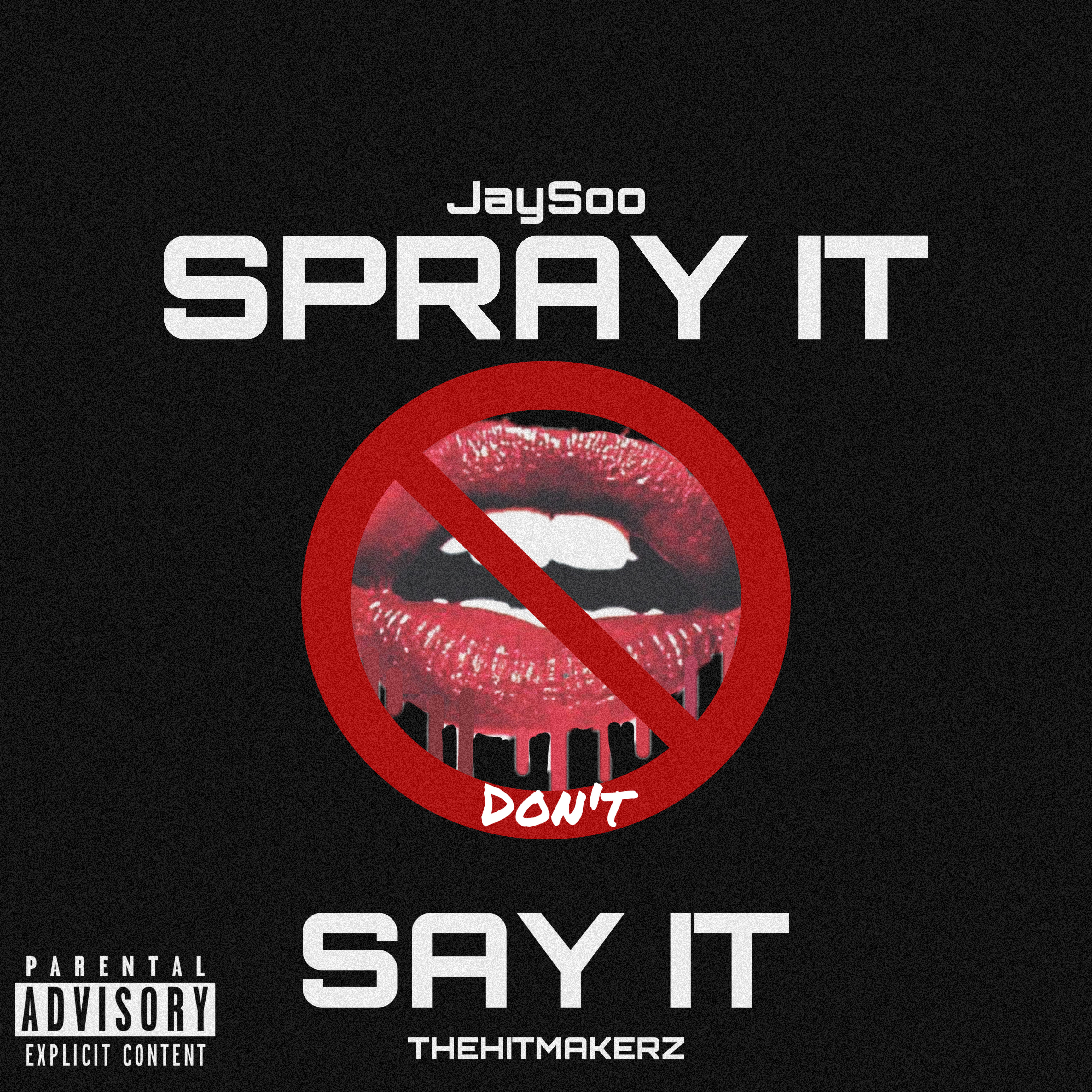 Spray It Dont Say It artwork