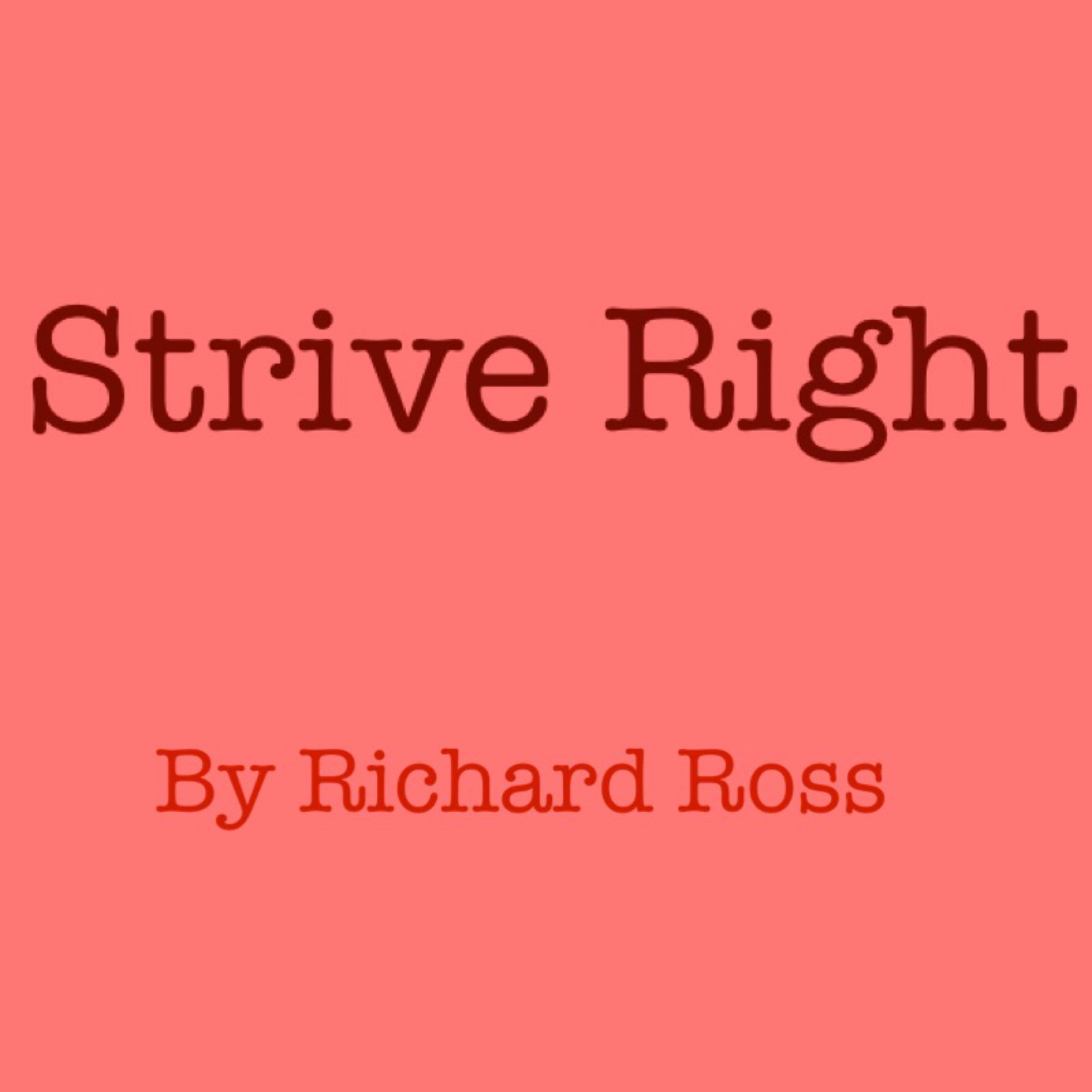 Strive Right artwork