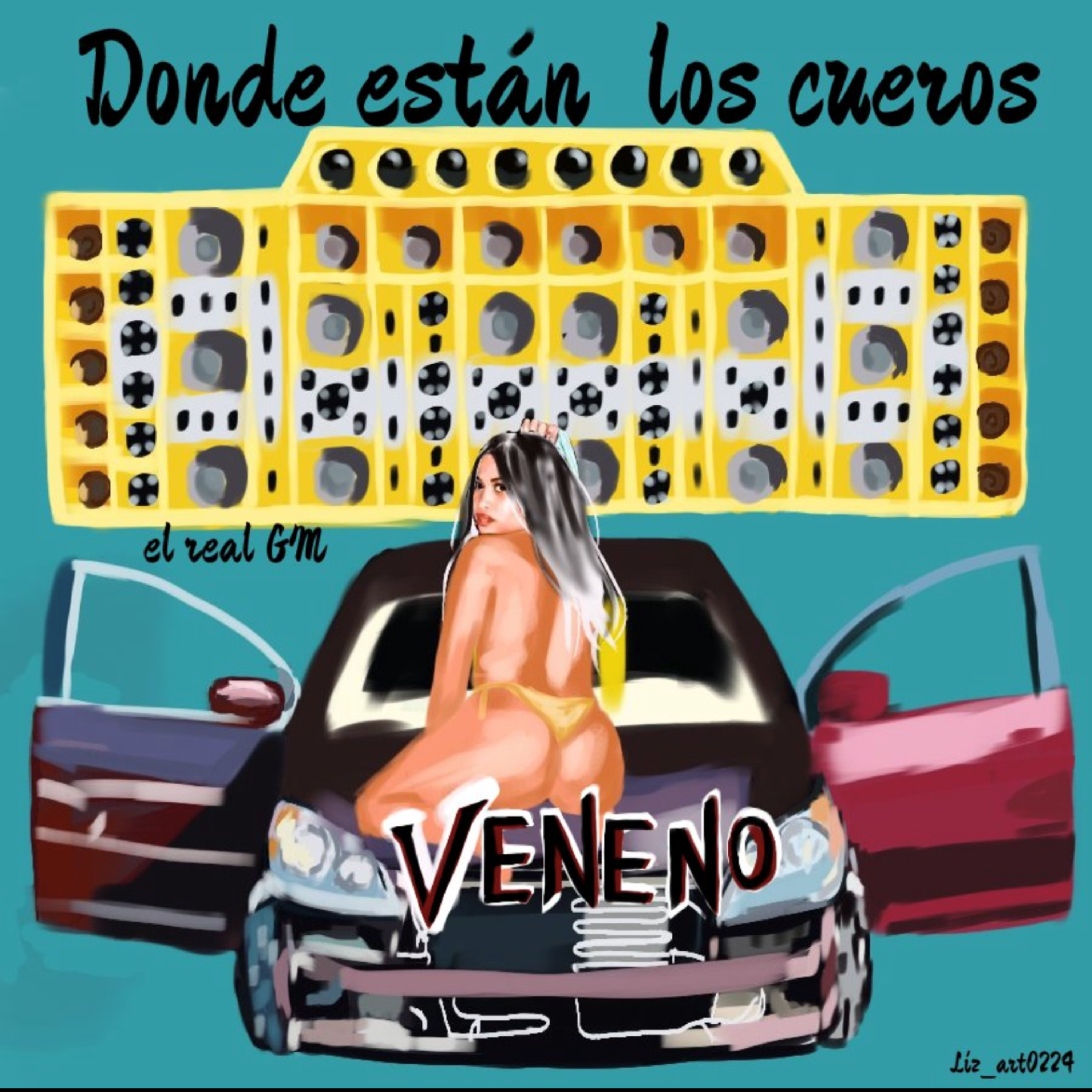 donde estan los cueros artwork