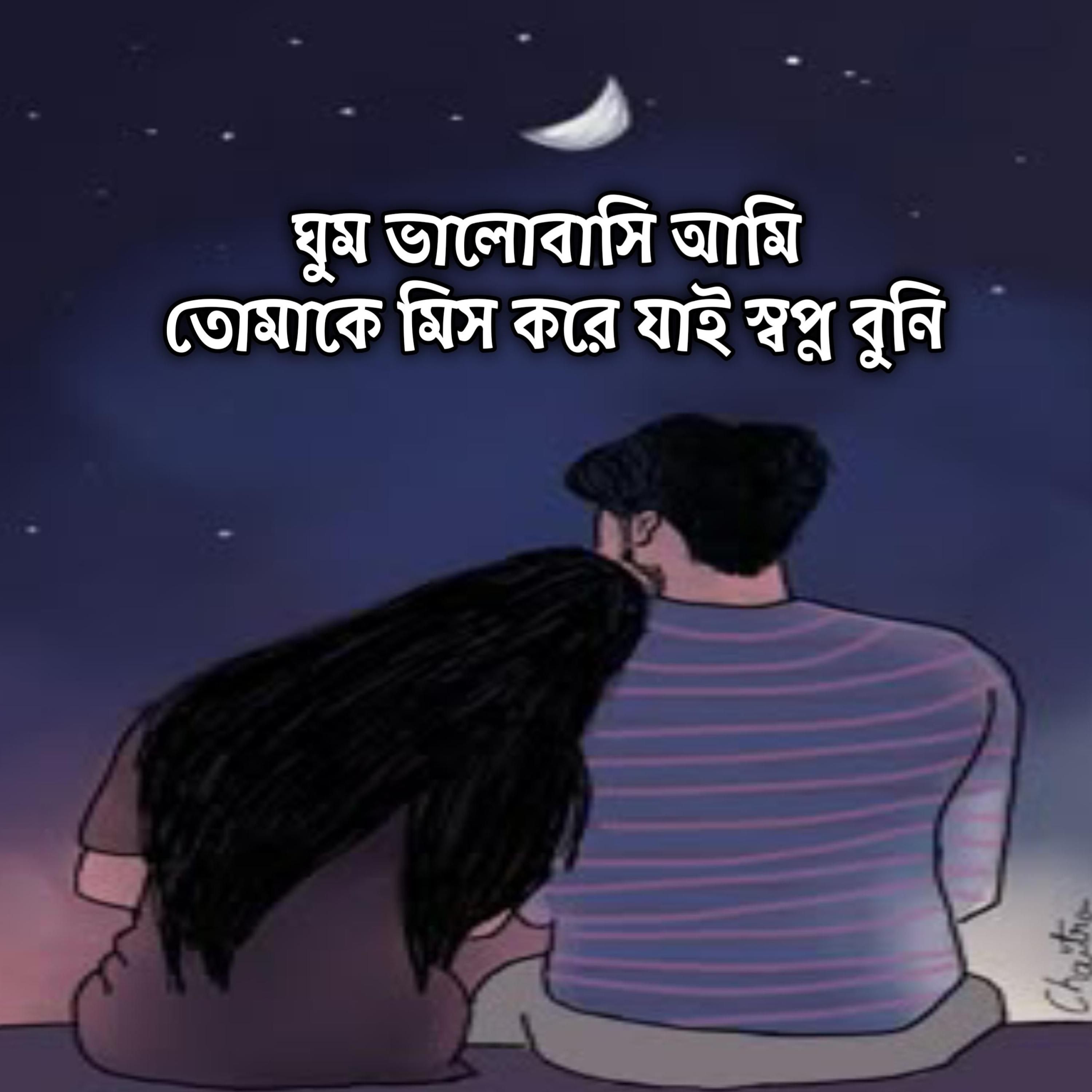ঘুম ভালোবাসি আমি তোমাকে মিস করে যাই স্বপ্ন বুনি শুভ রাত্রি গুড নাইট | Ghum Bhalobashe Ami Tumake Miss Kore Jai Shopno Buni Shuvo Ratri Good Night by Mubin TusHar cover art