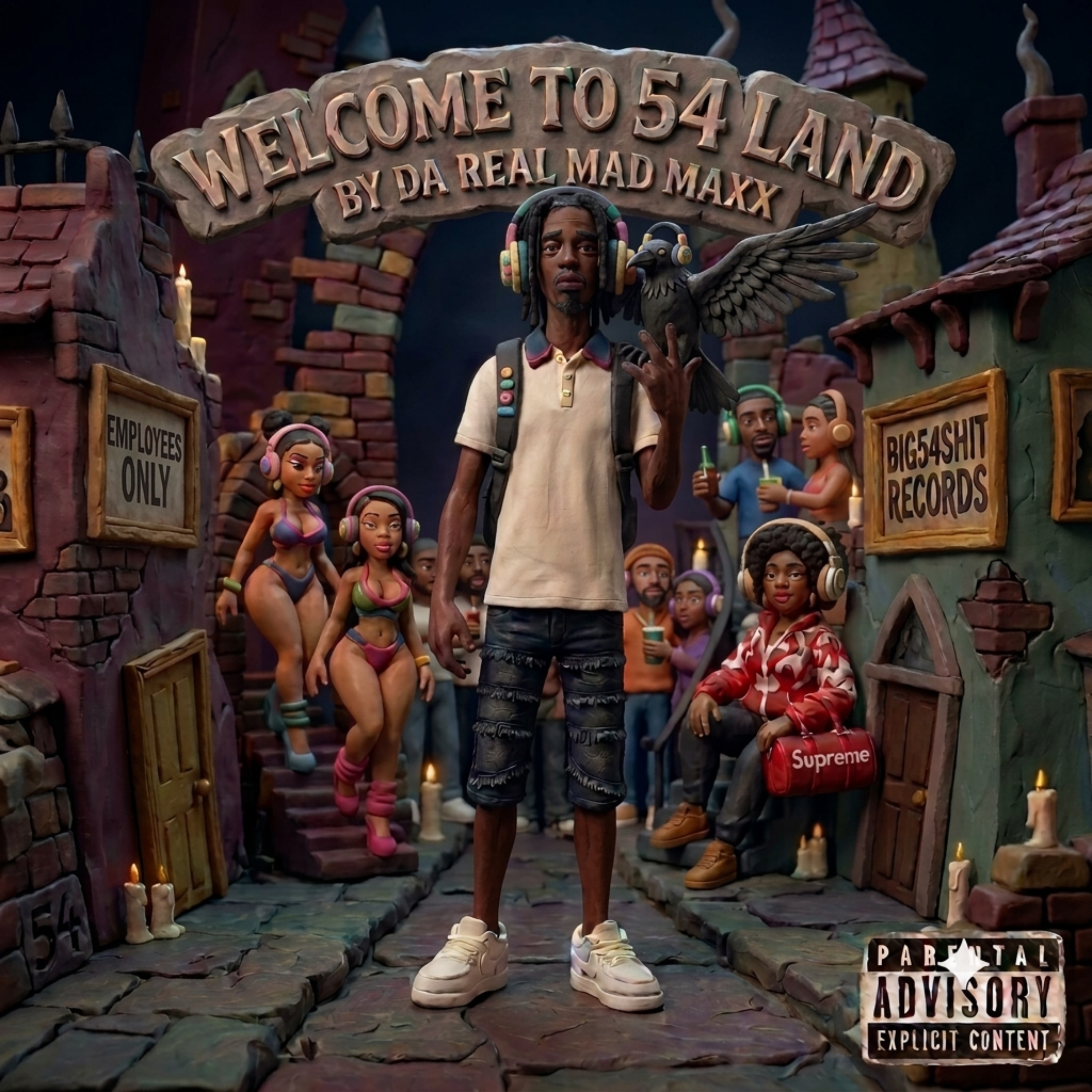 Welcome To 54 Land by Da Real Mad Maxx cover art