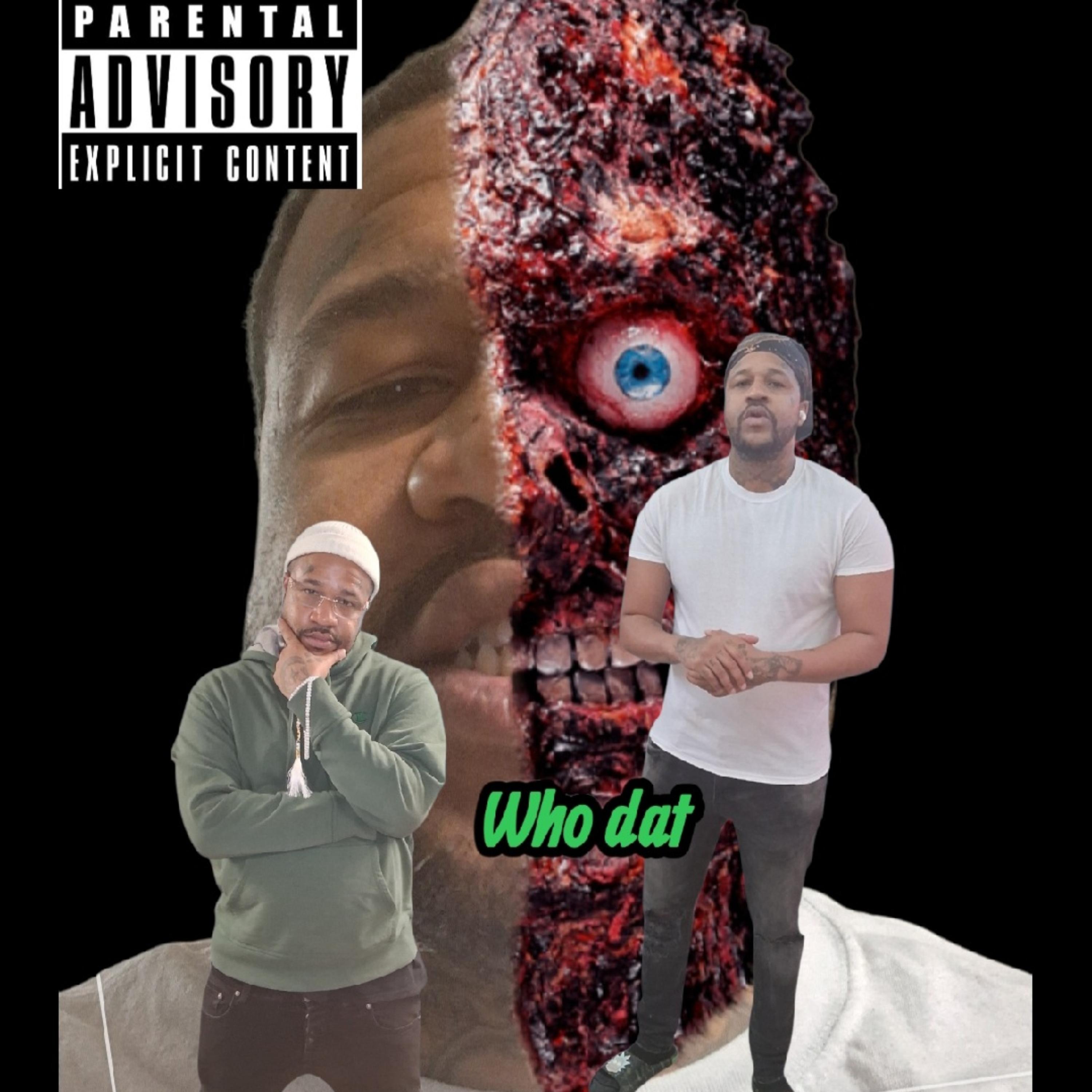 Who dat who dat artwork
