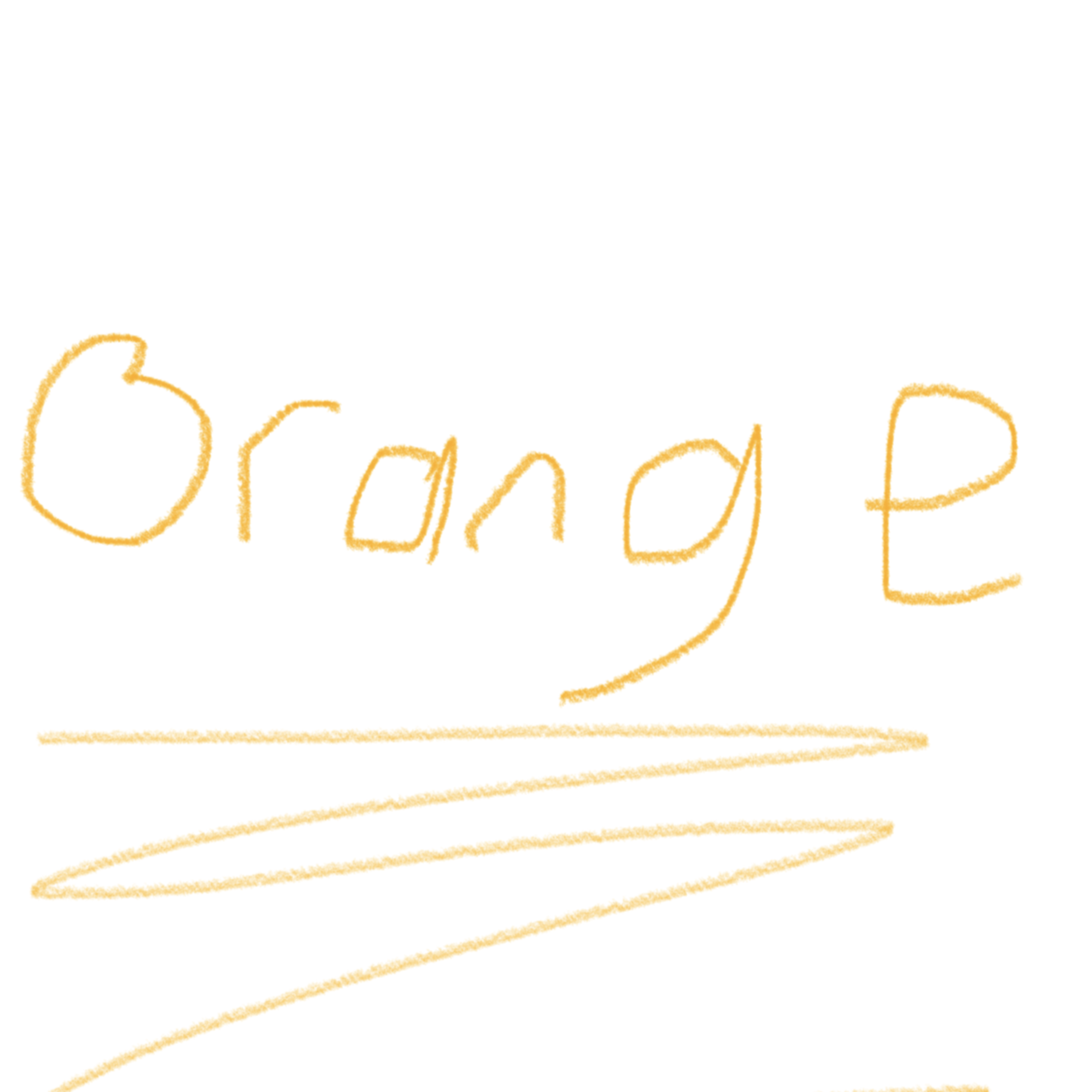 Orange artwork