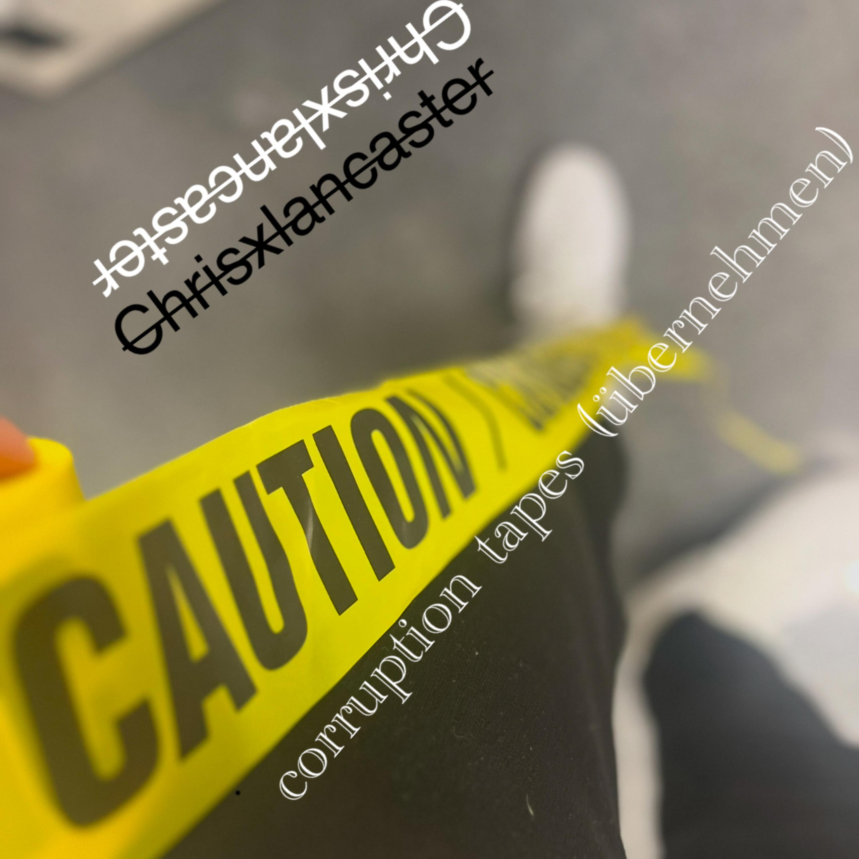 corruption tapes (übernehmen) artwork