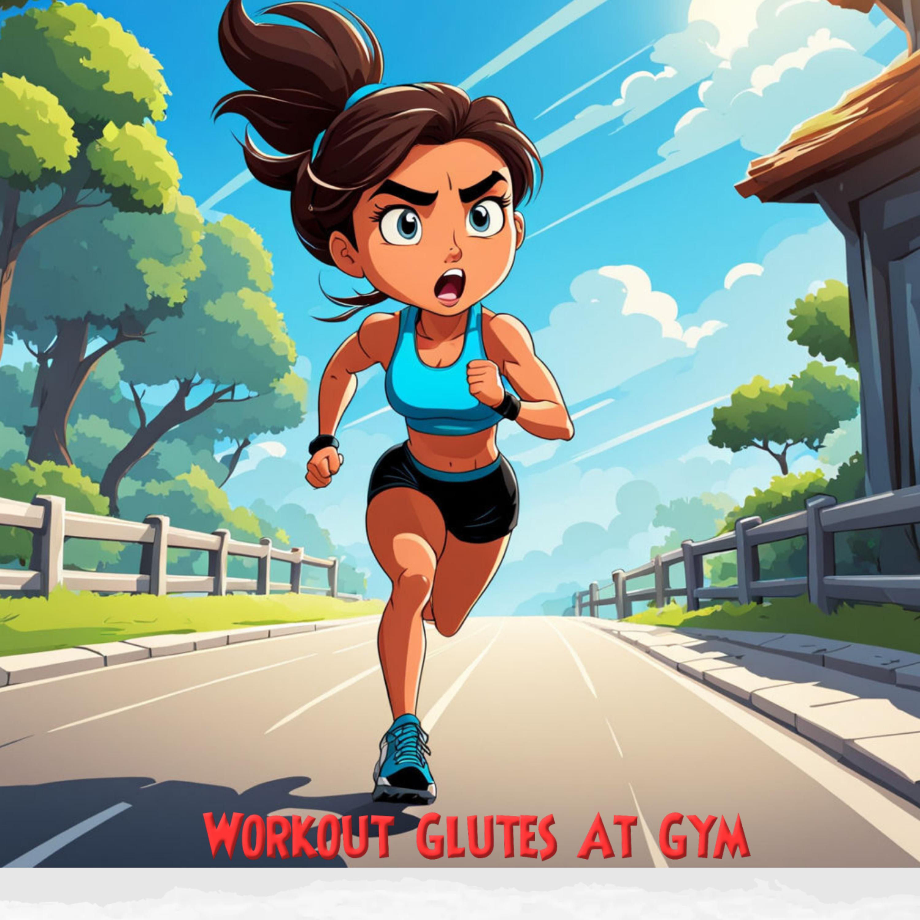 Workout Glutes At Gym artwork