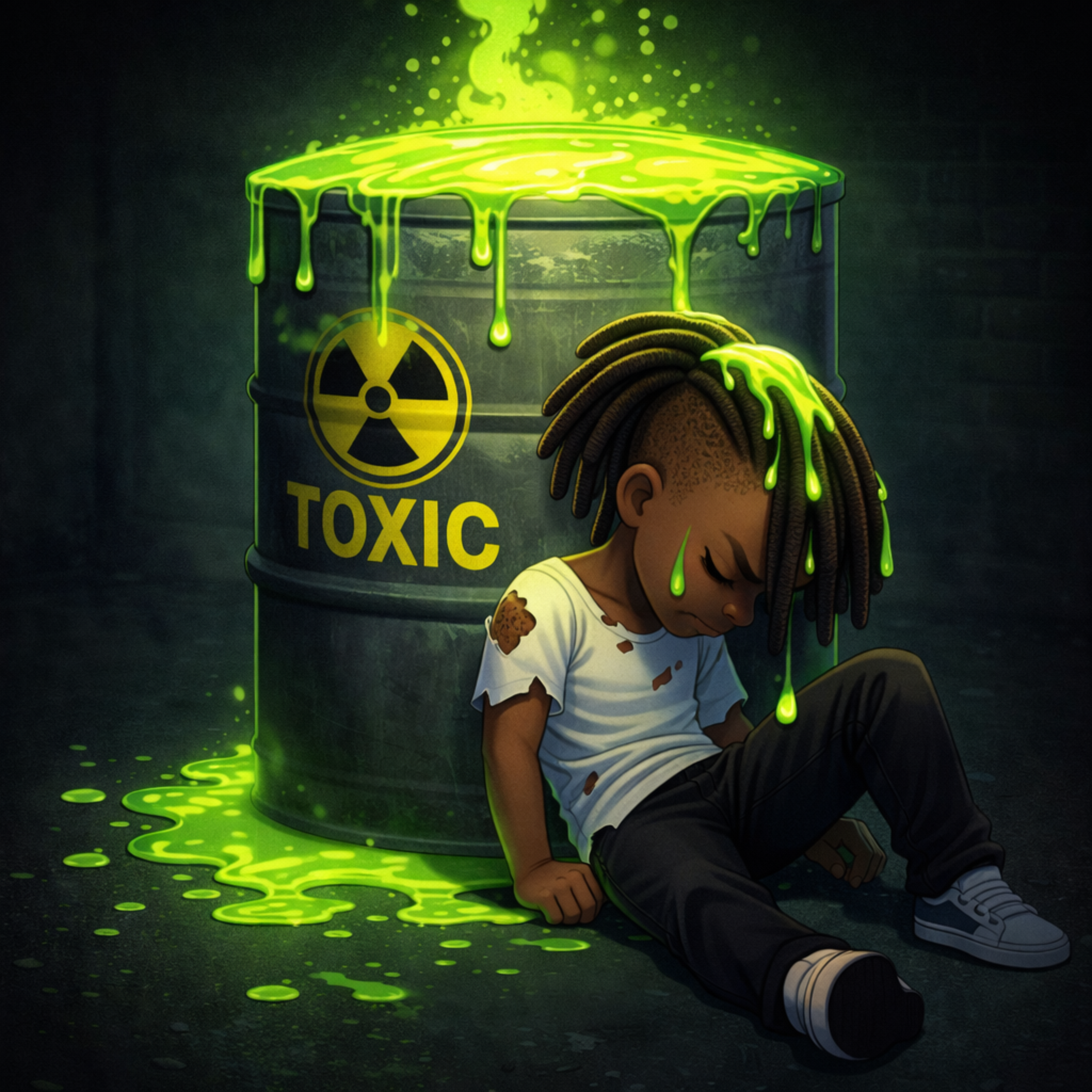 Toxic artwork