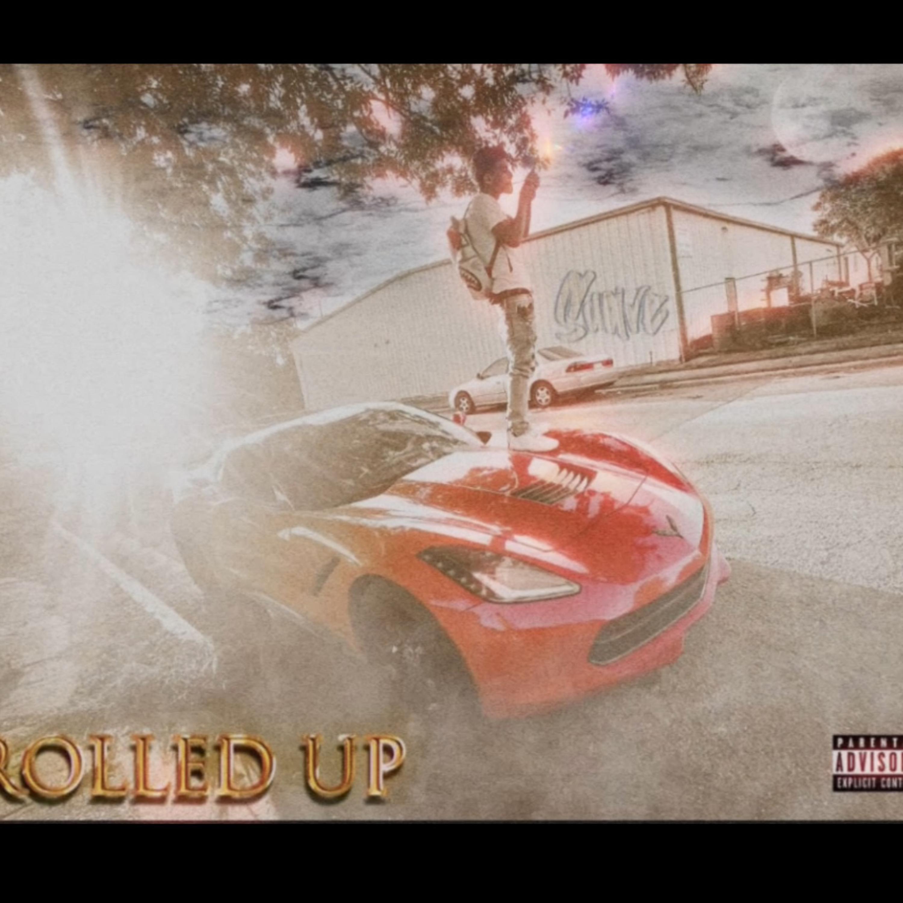 Rolled up artwork