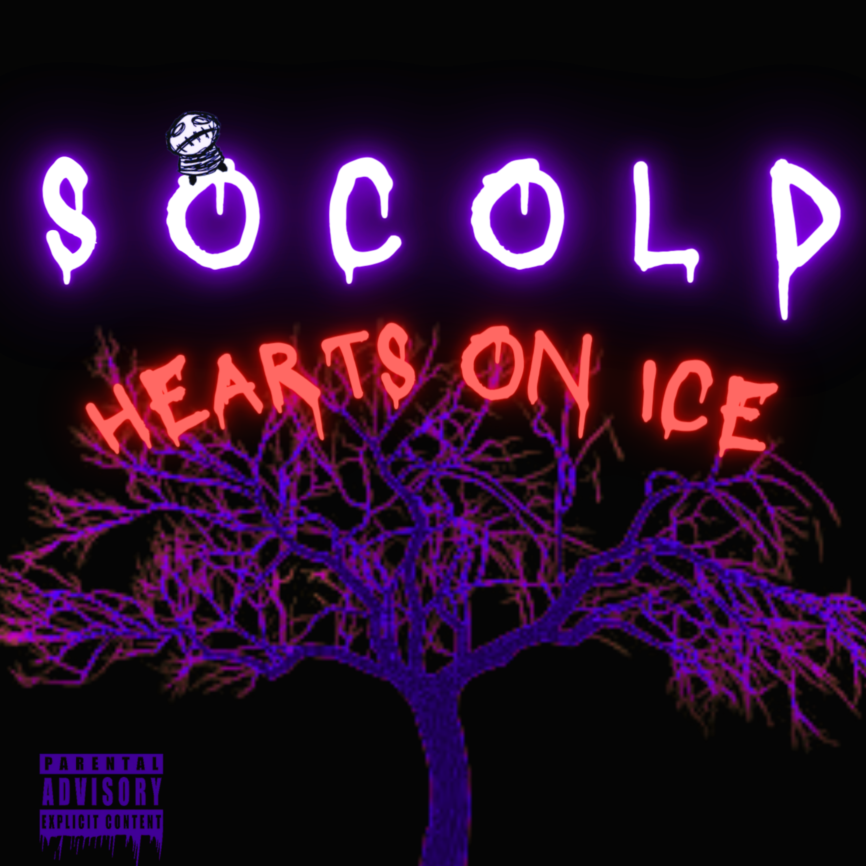 S O C O L D (HEARTS ON ICE) artwork