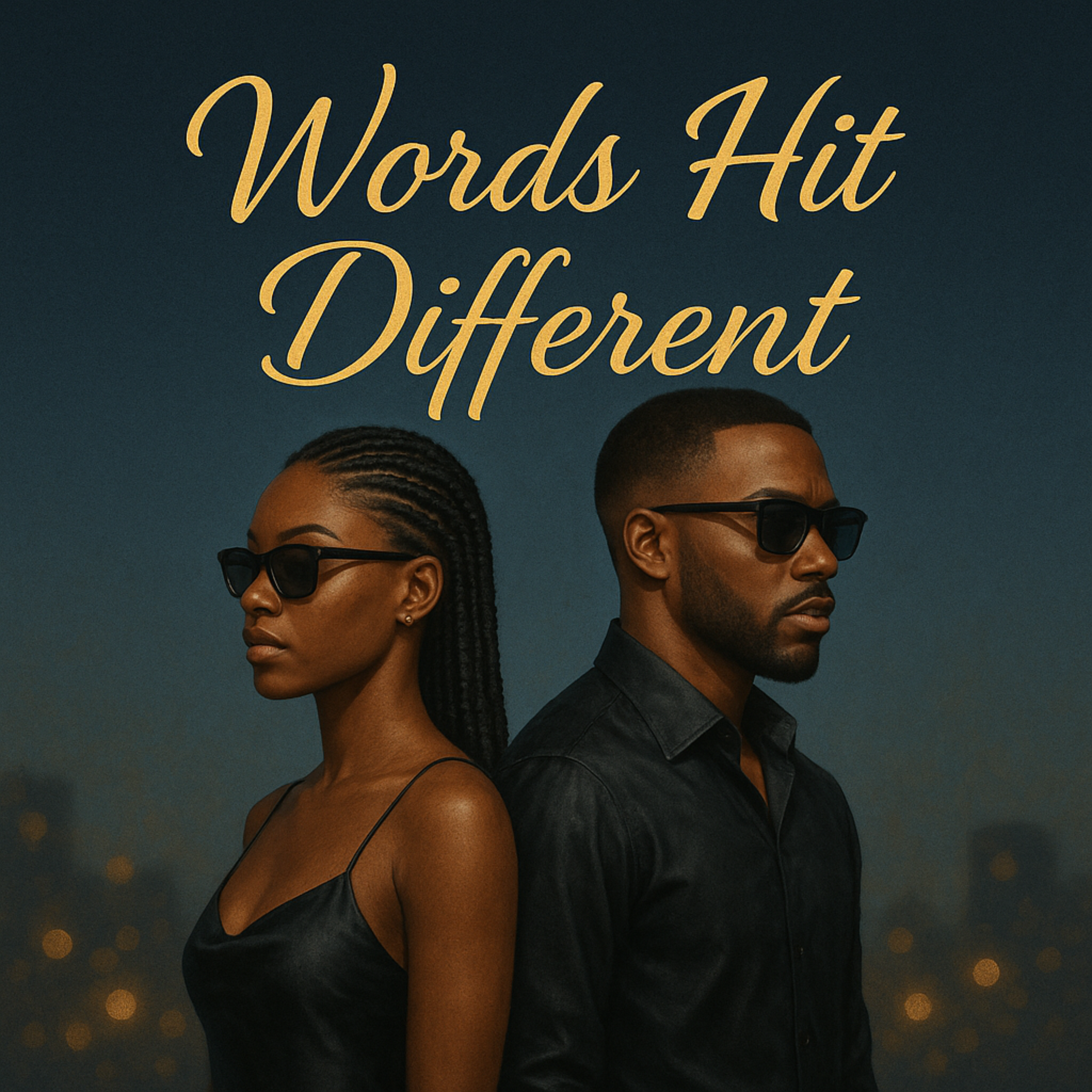 WORDS HIT DIFFERENT artwork