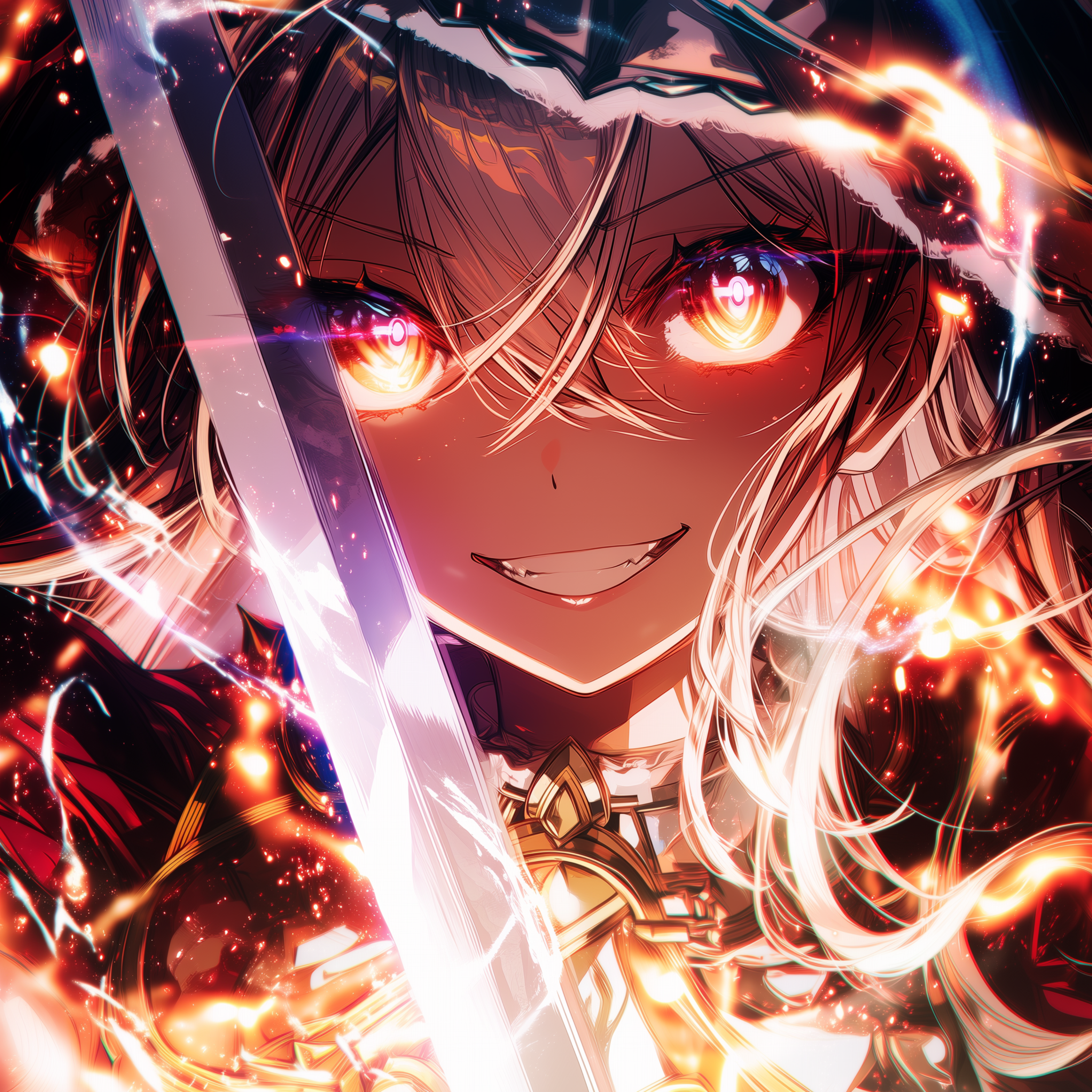 覚醒の赤い炎 artwork