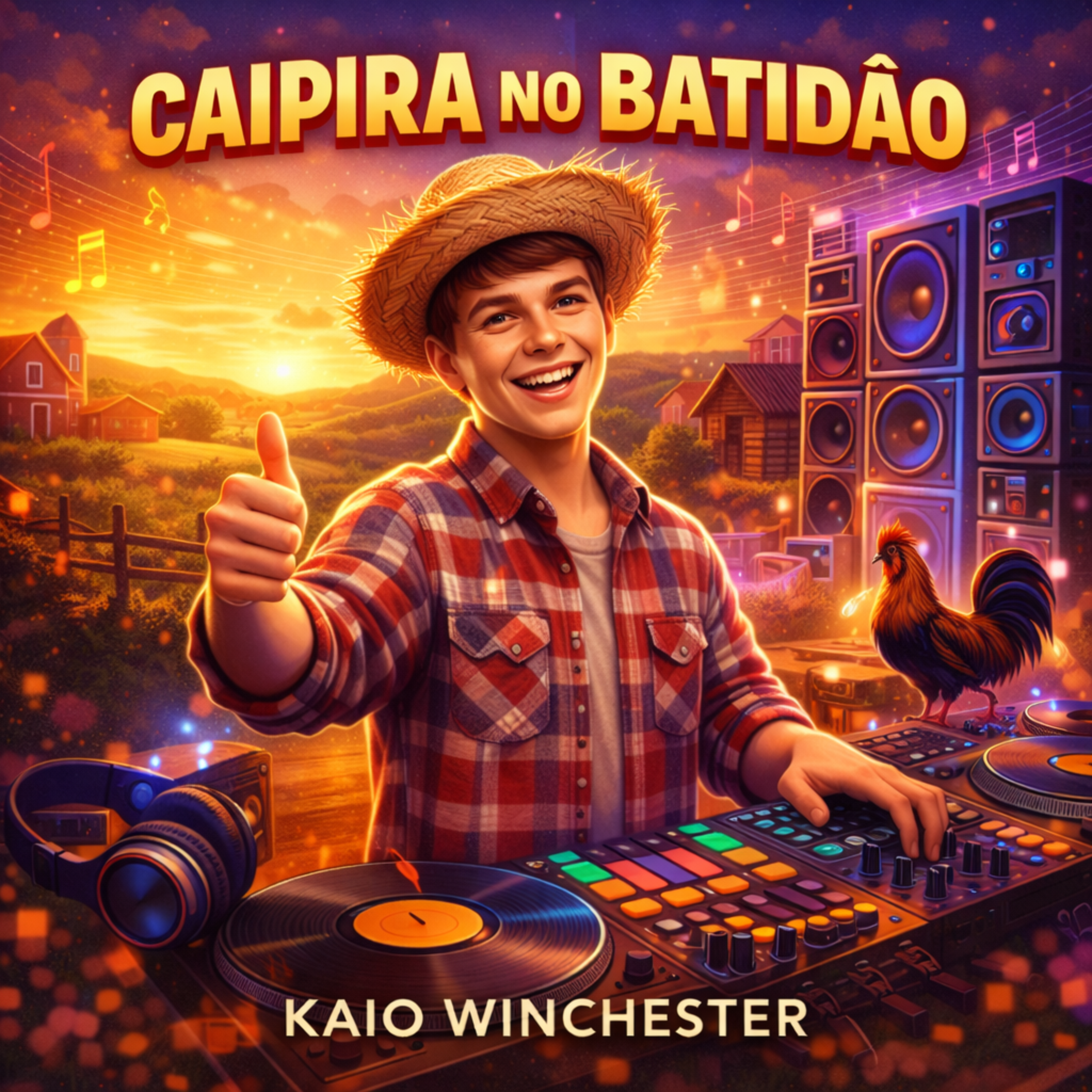 caipira no batidão artwork