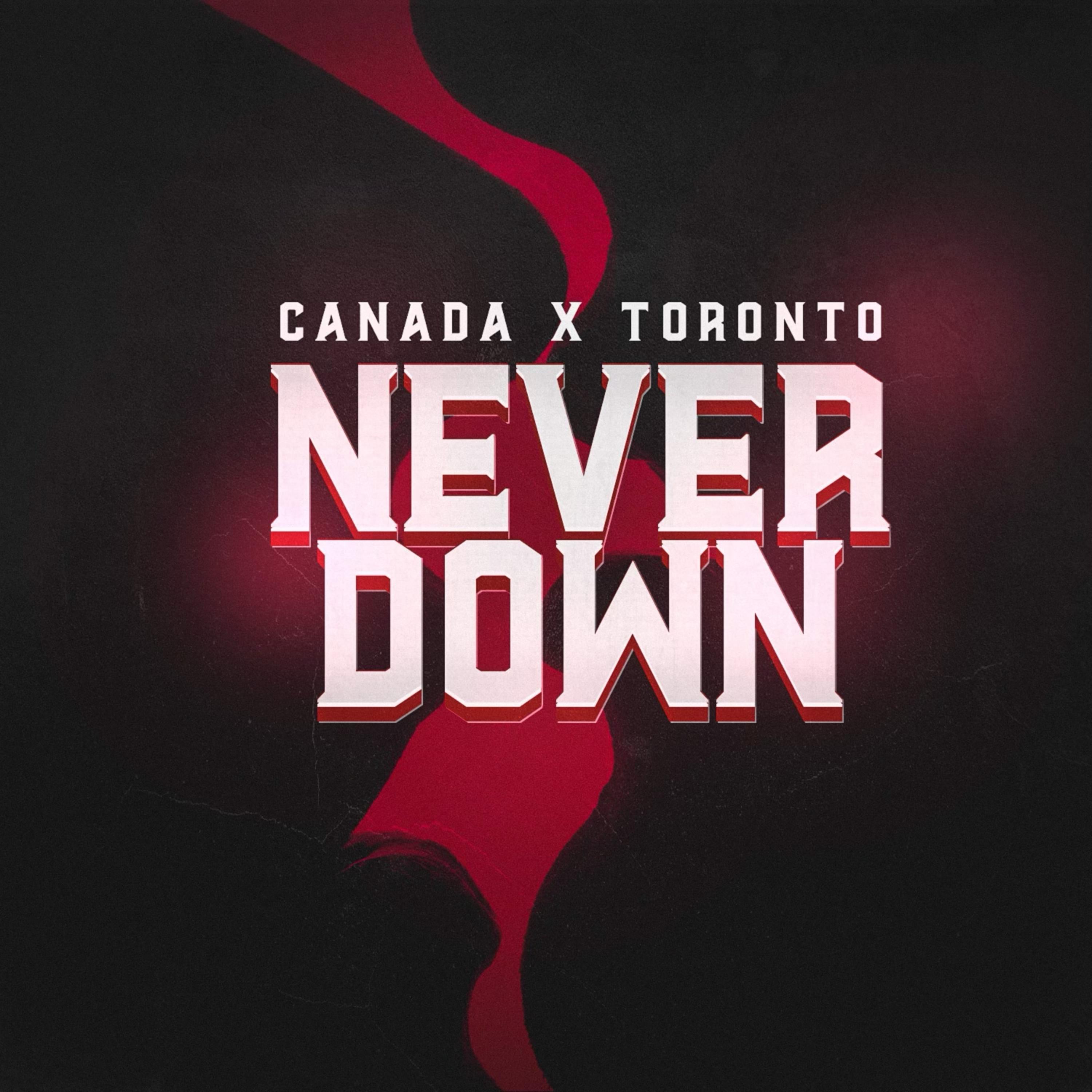 Never Down artwork