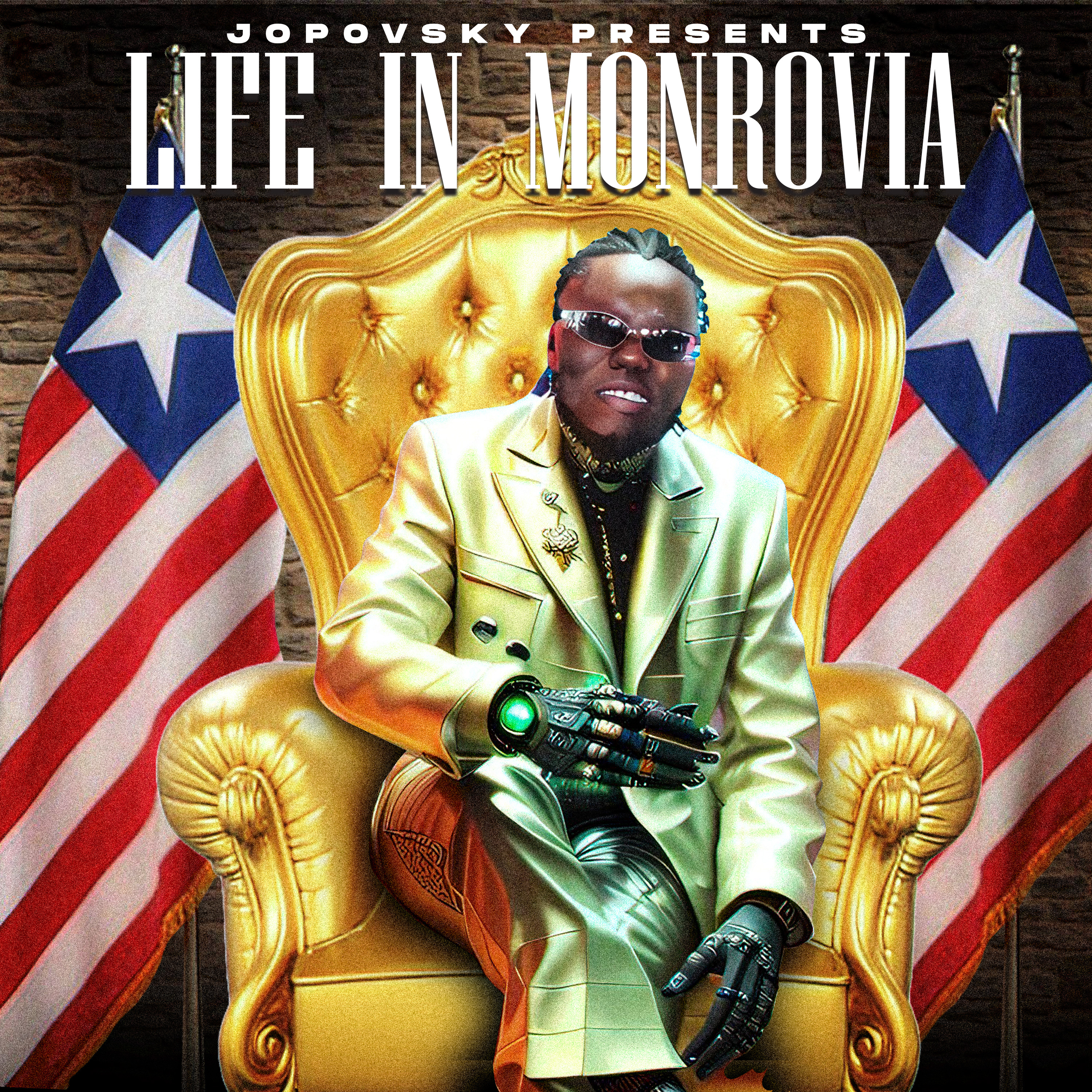 LIFE IN MONROVIA artwork