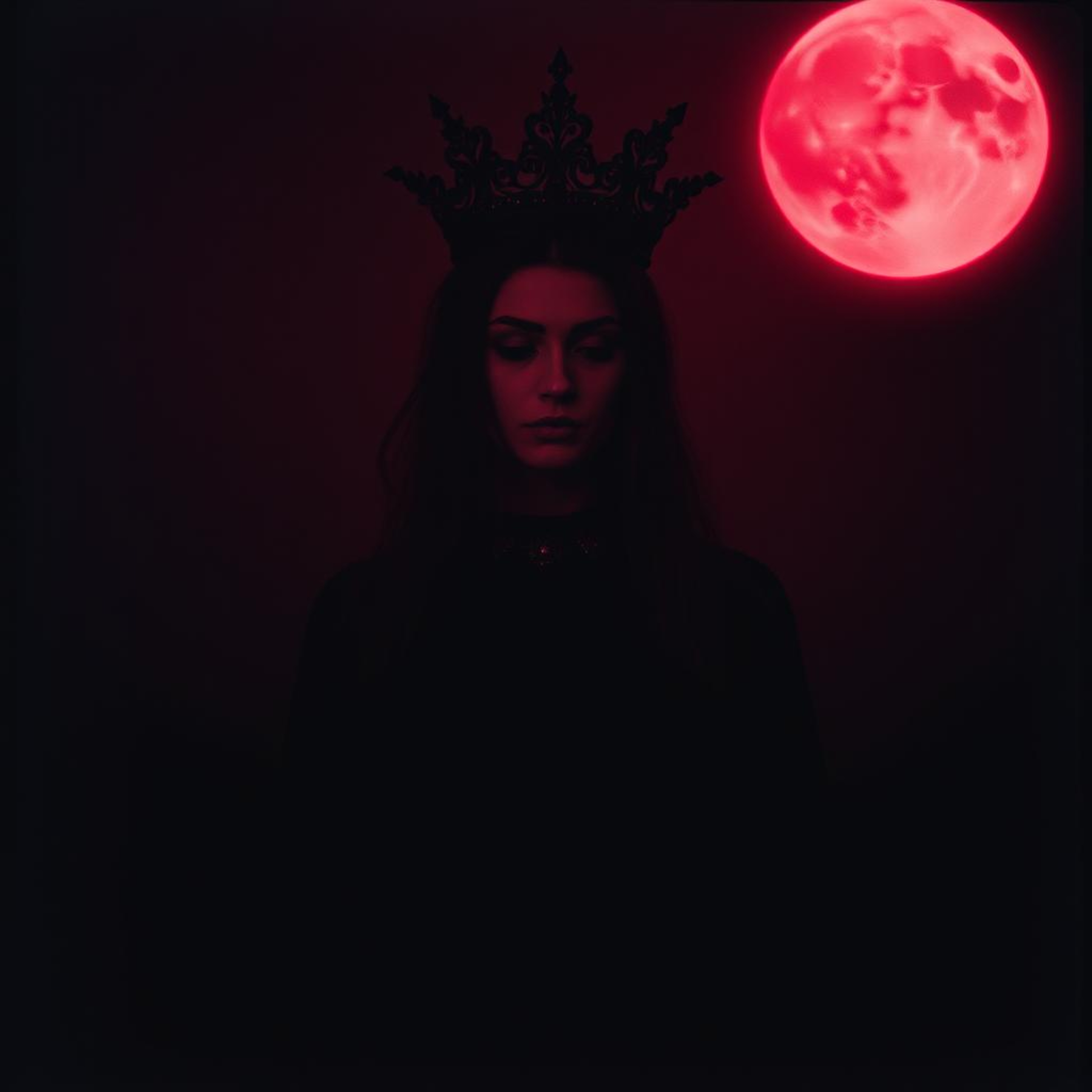 Crimson Night Queen artwork