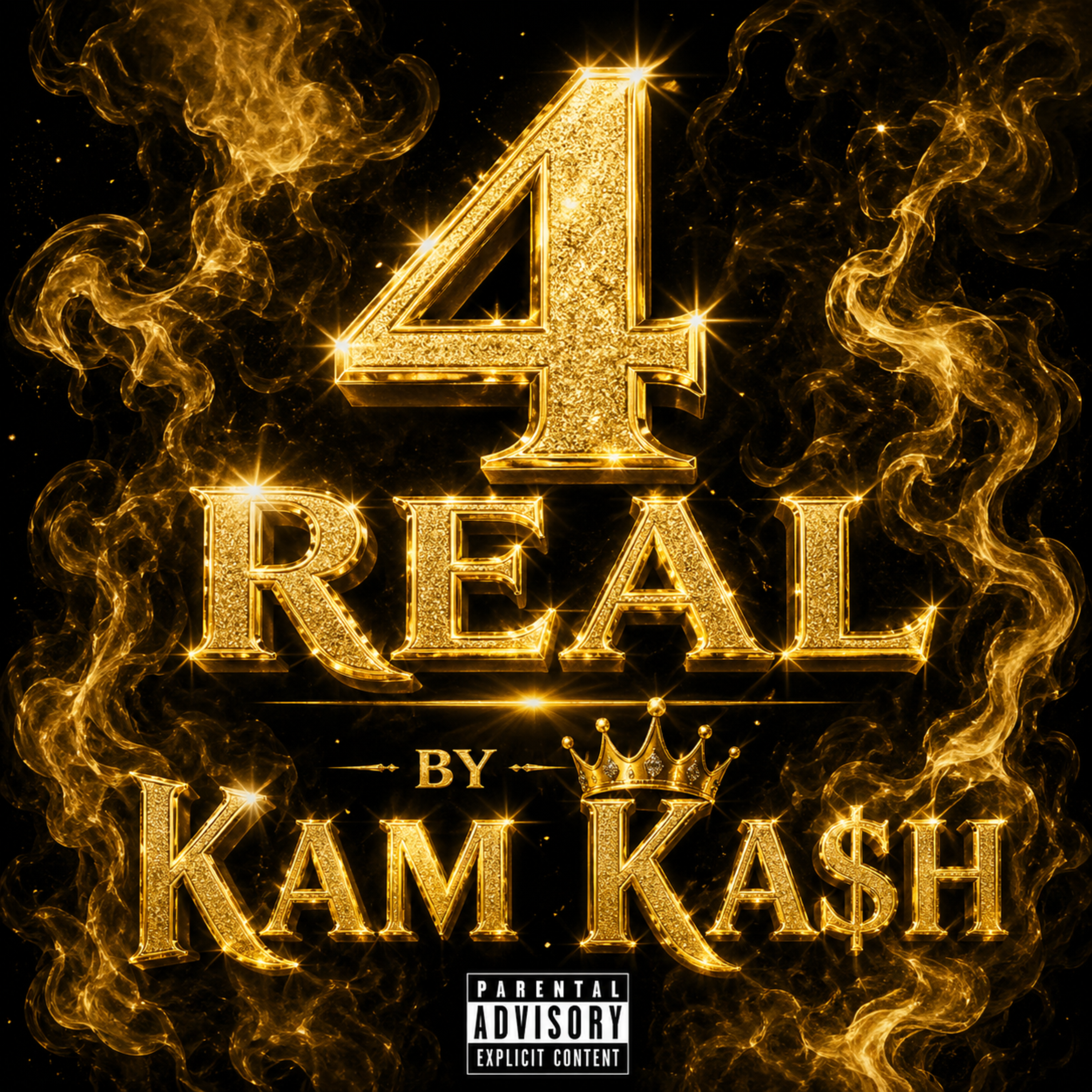 4 REAL by KAMKASH cover art