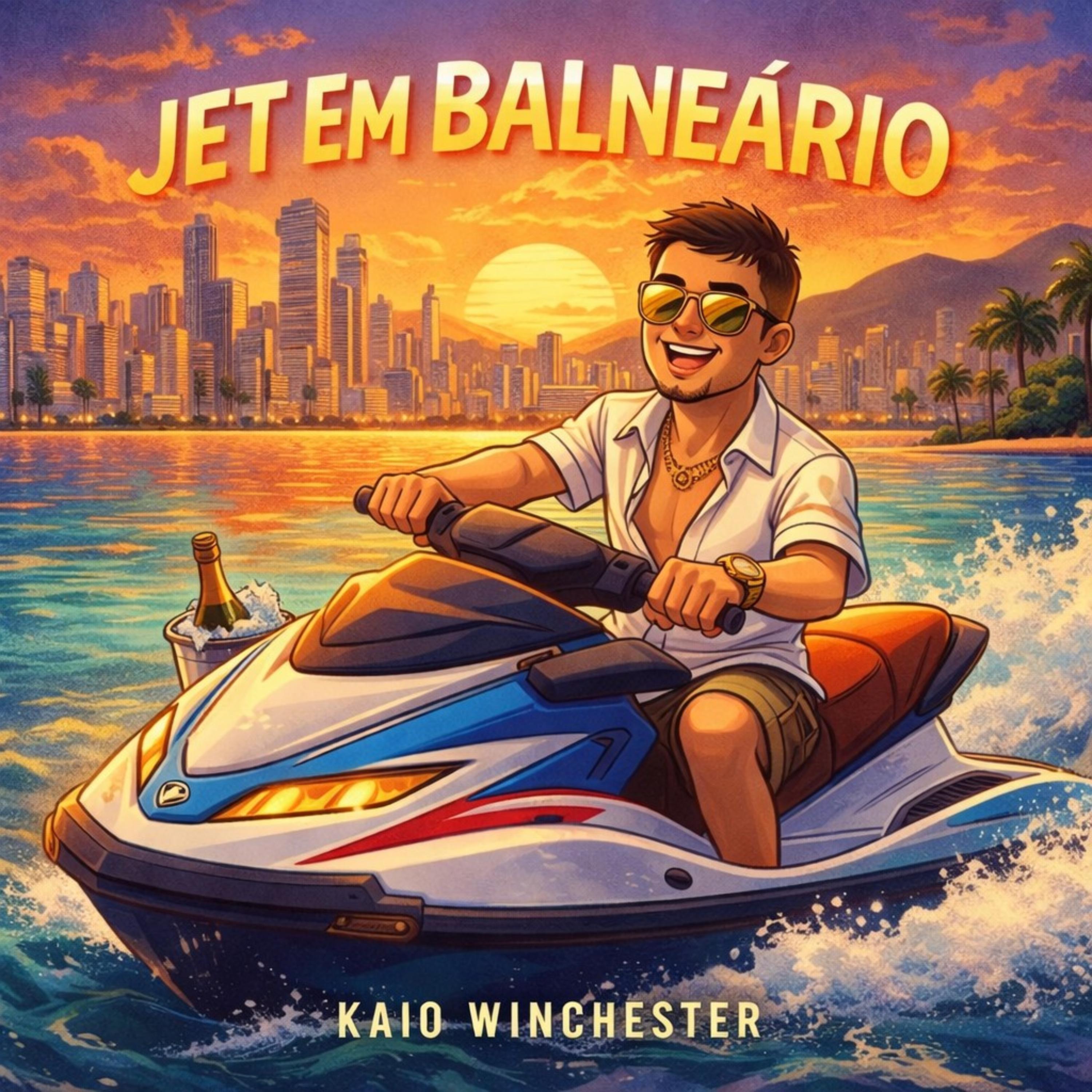 Jet em balneário artwork