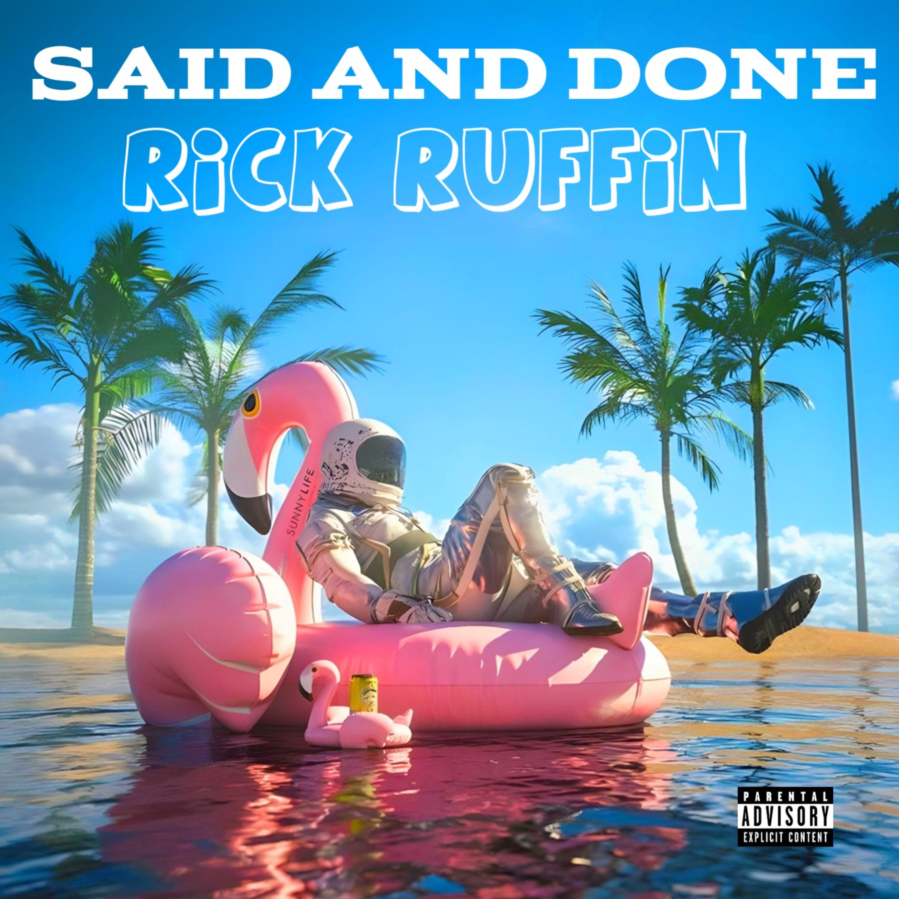 SAID AND DONE by Rick Ruffin cover art