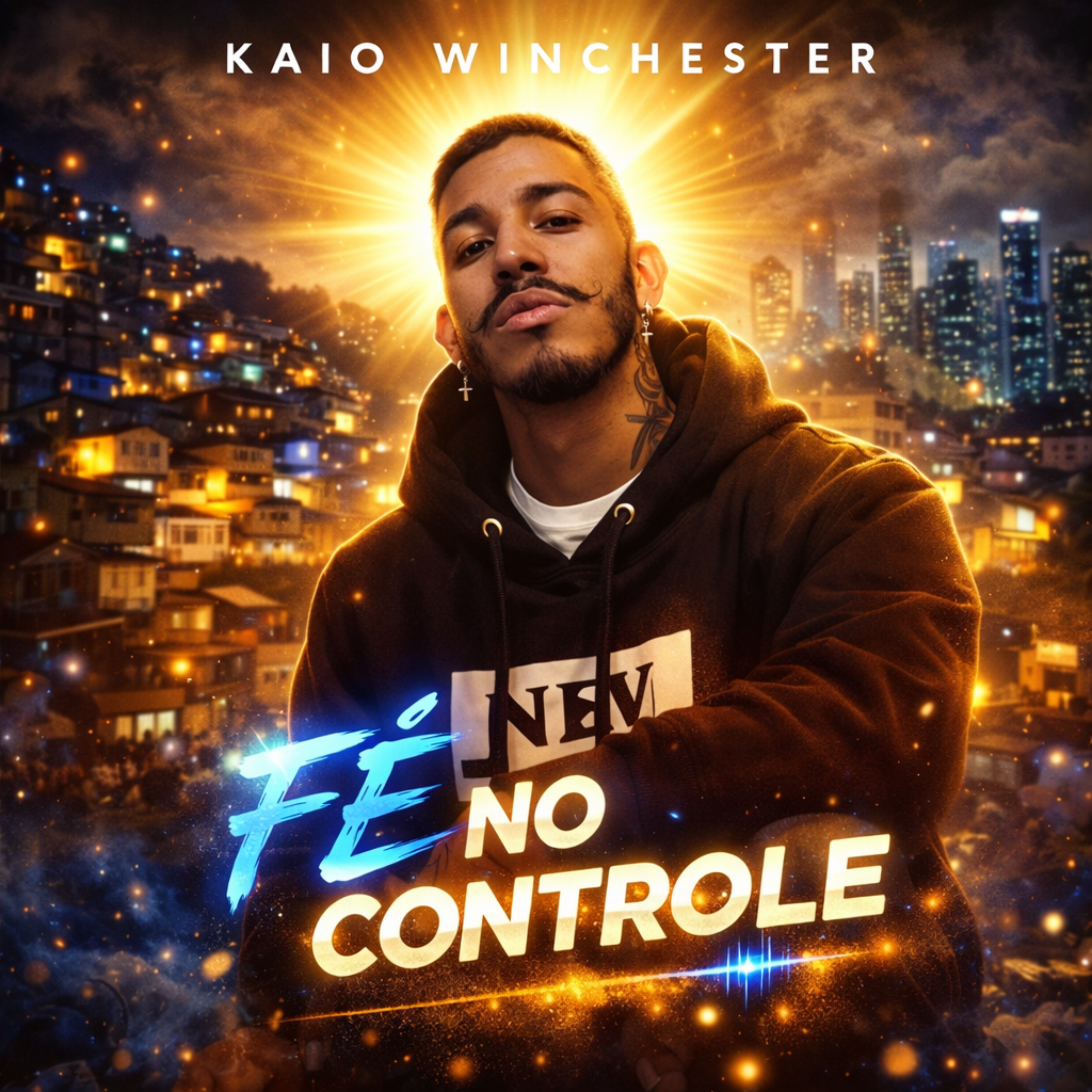fé no controle artwork