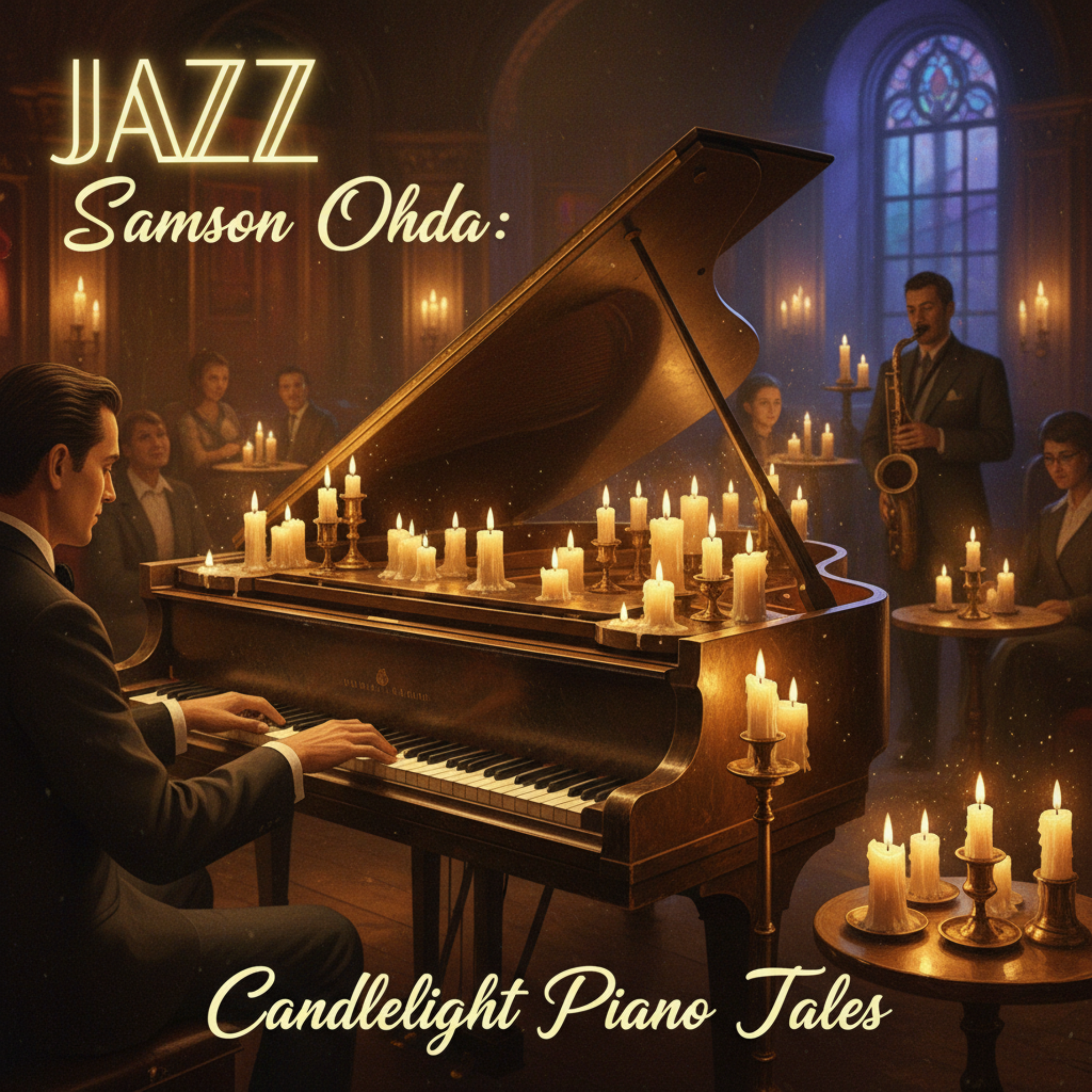 Candlelight Piano Tales by Samson Ohda  cover art