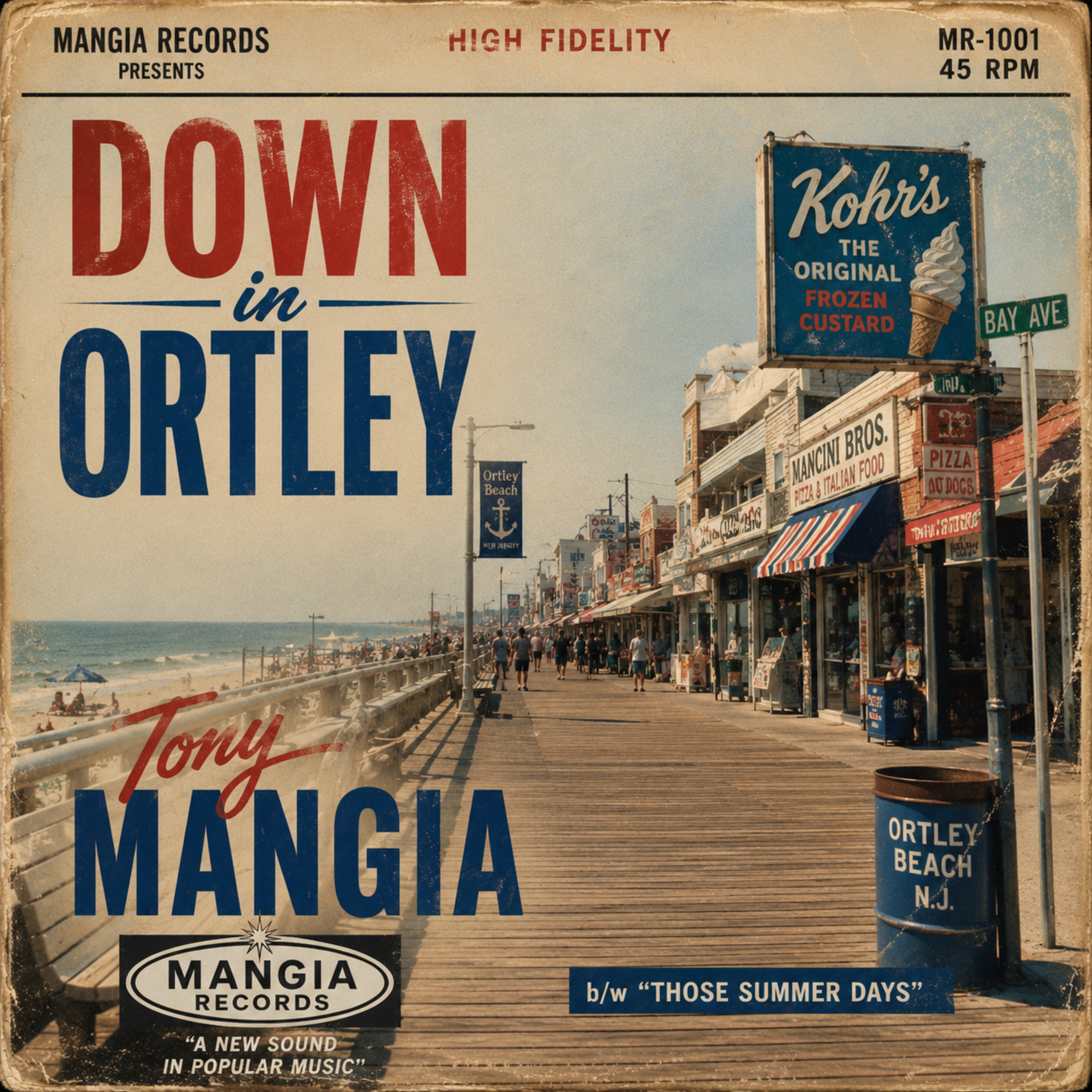 Down in Ortley by Tony Mangia cover art