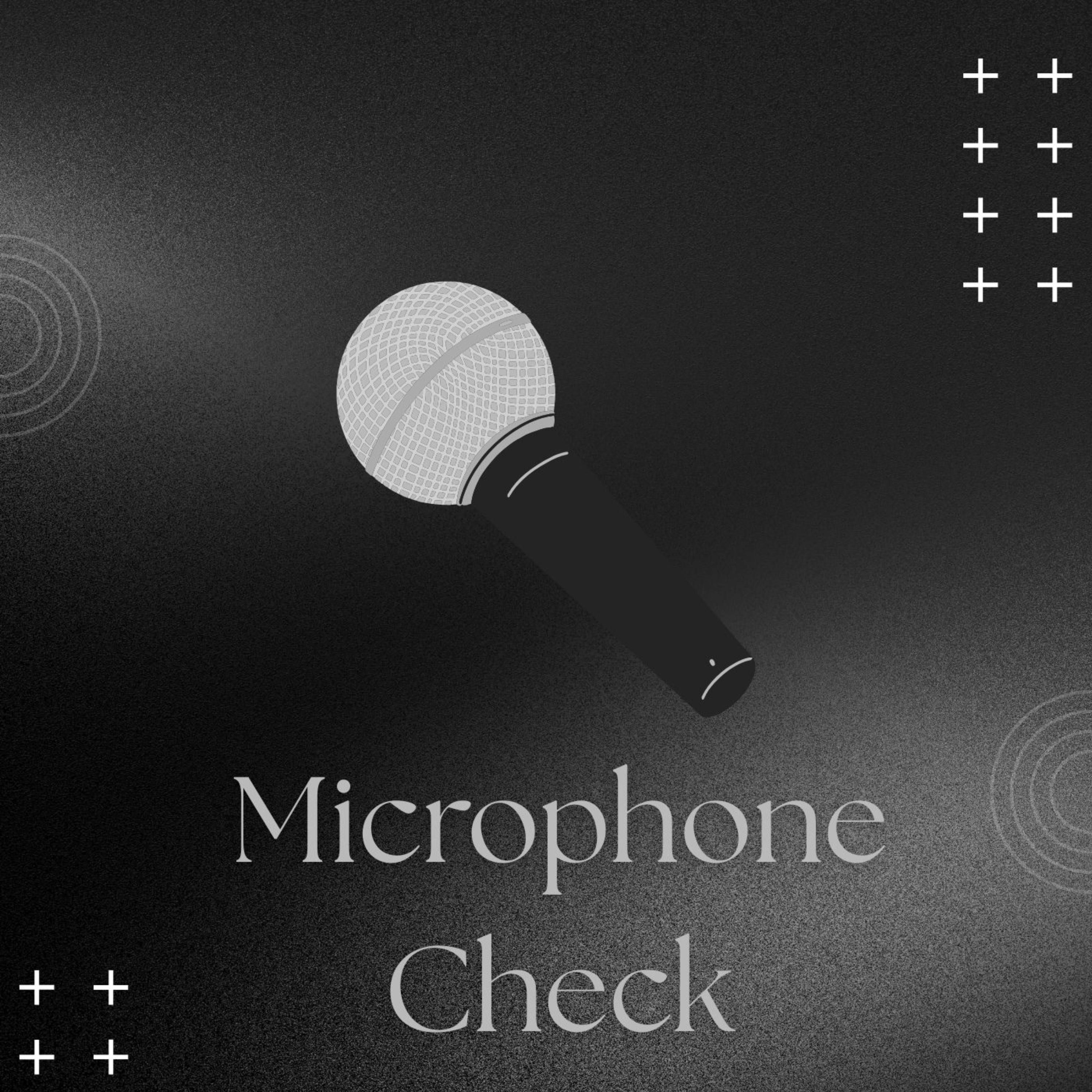 Microphone Check artwork