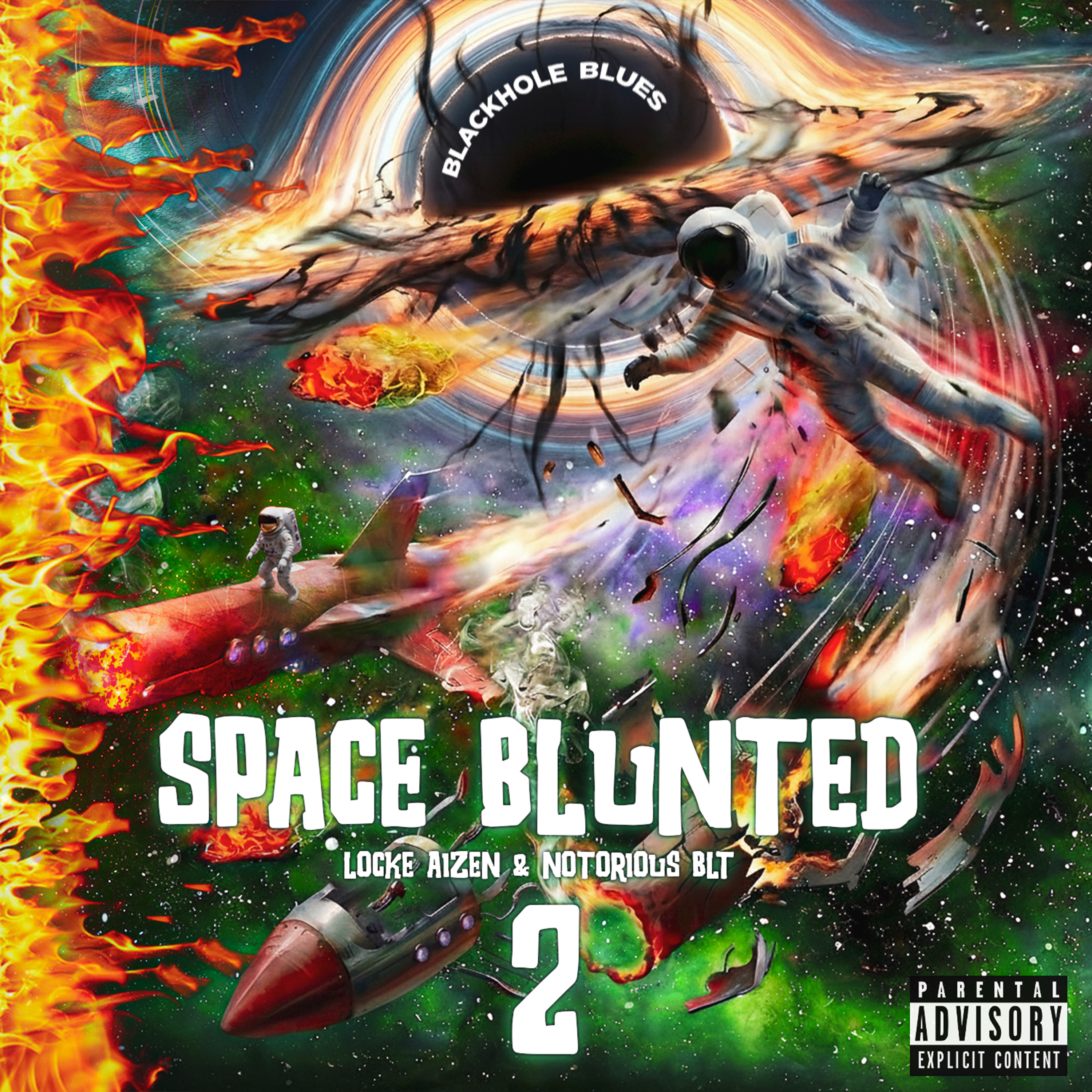 SPACE BLUNTED 2: Blackhole Blues artwork