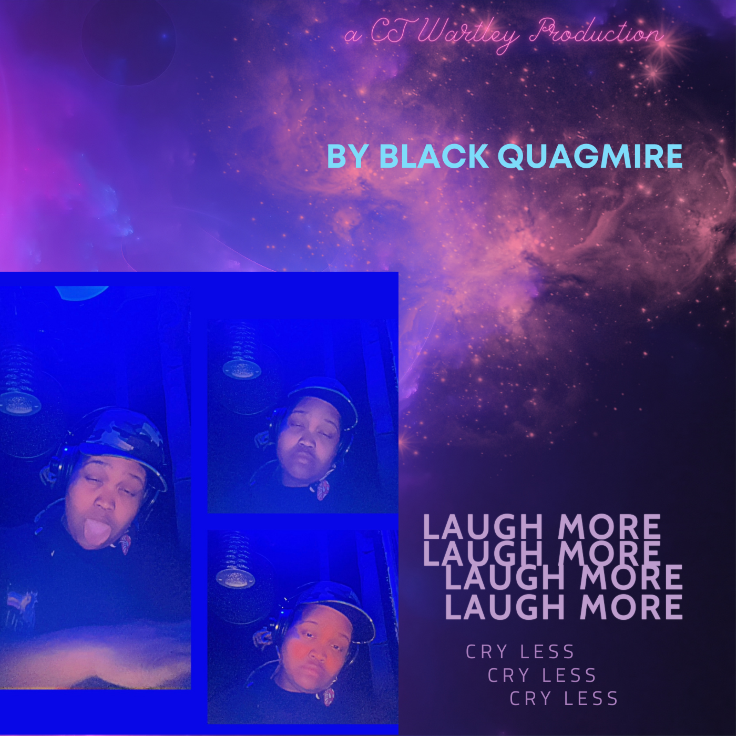 Laugh More Cry Less artwork