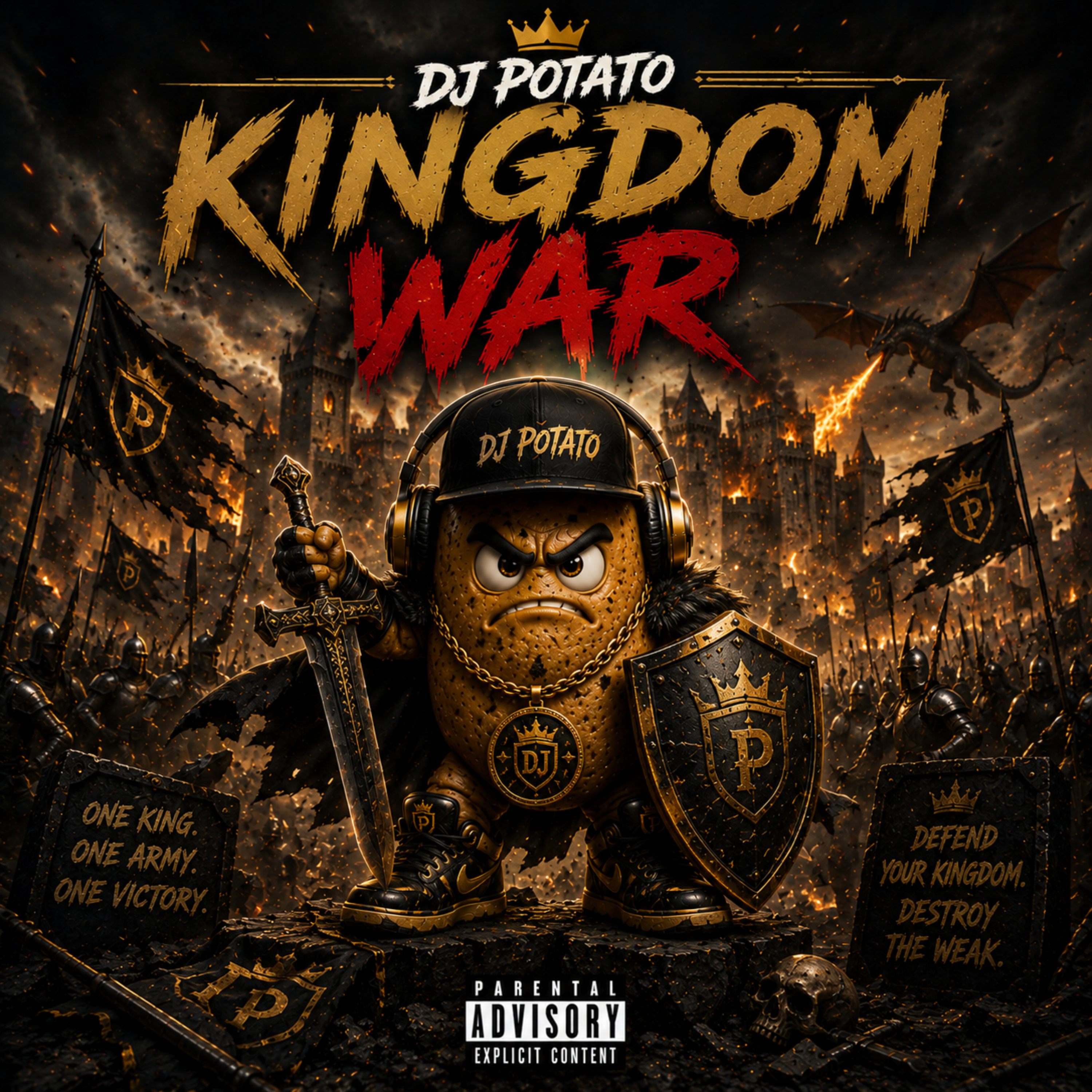 NO Kingdom War by Dj Potato cover art