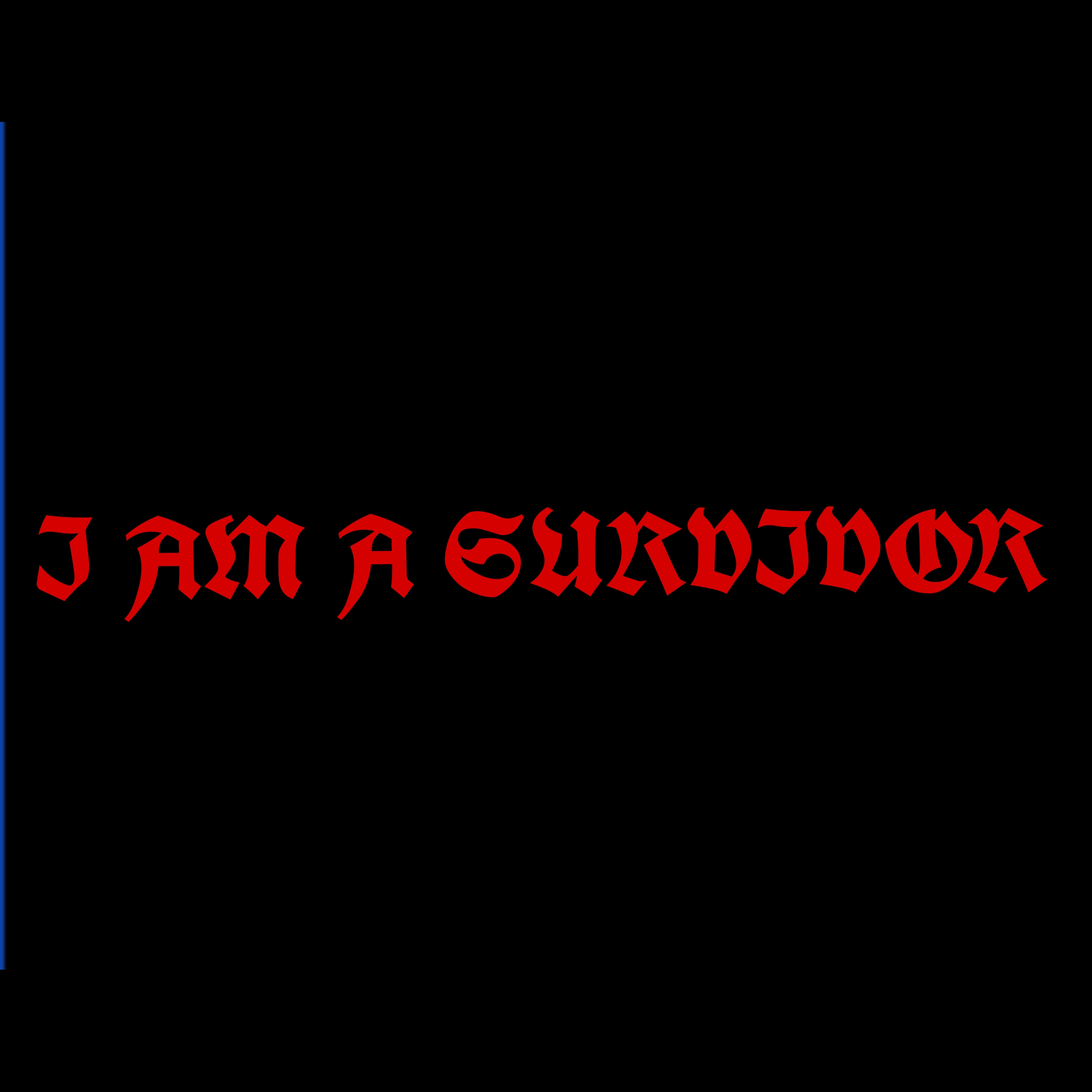 Iam a survivor artwork