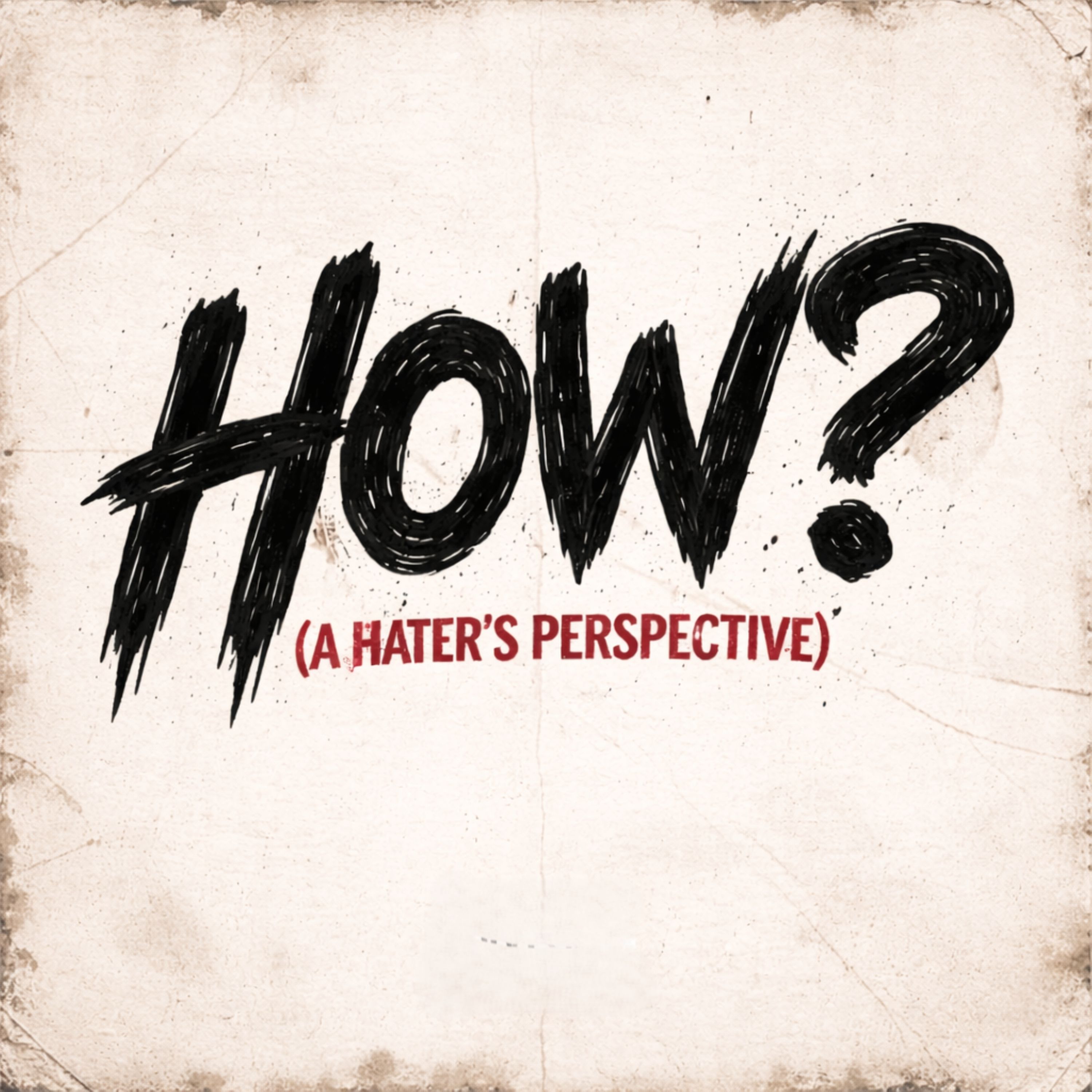 How? (A Hater's Perspective) artwork
