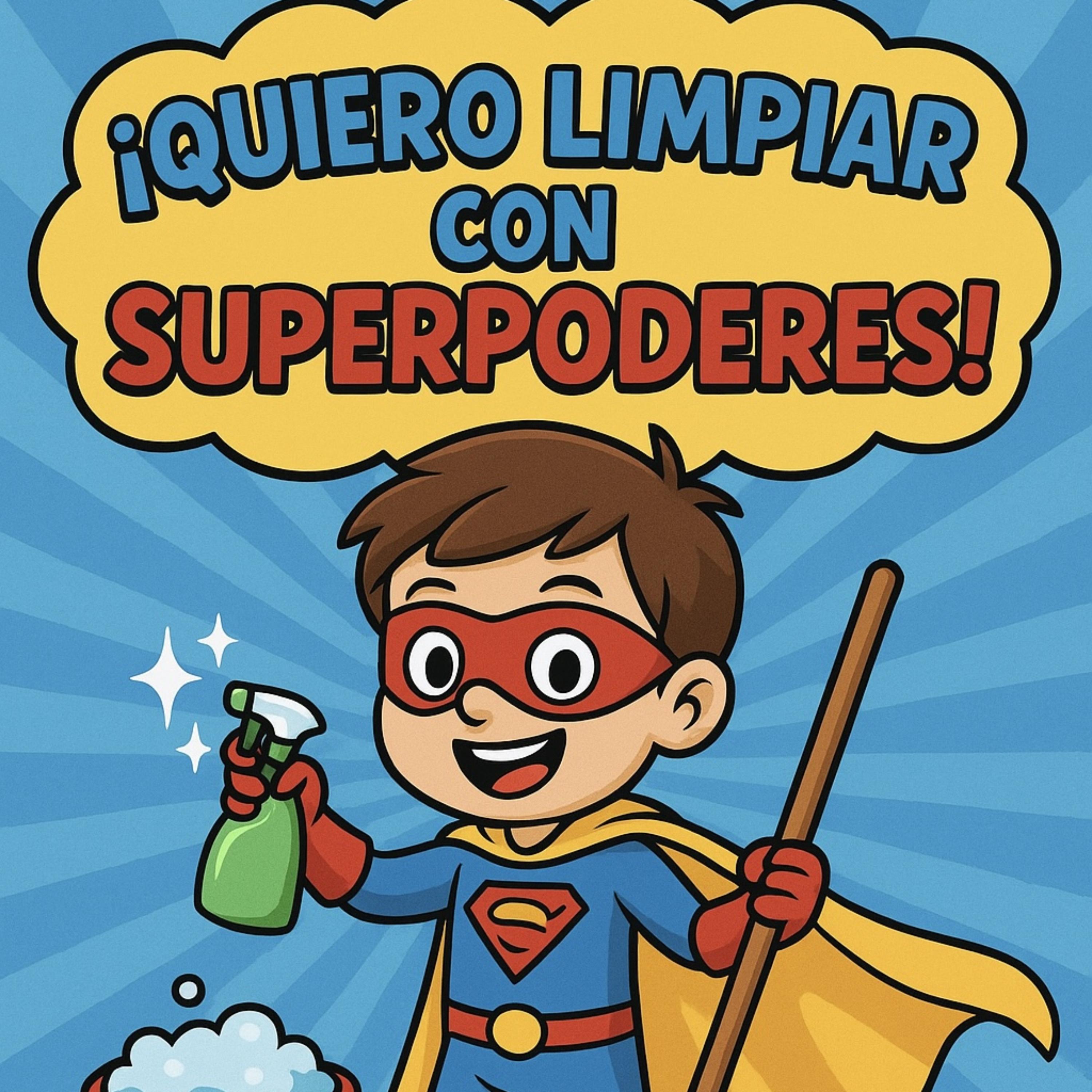 QUIERO LIMPIAR CON SUPER PODERES artwork