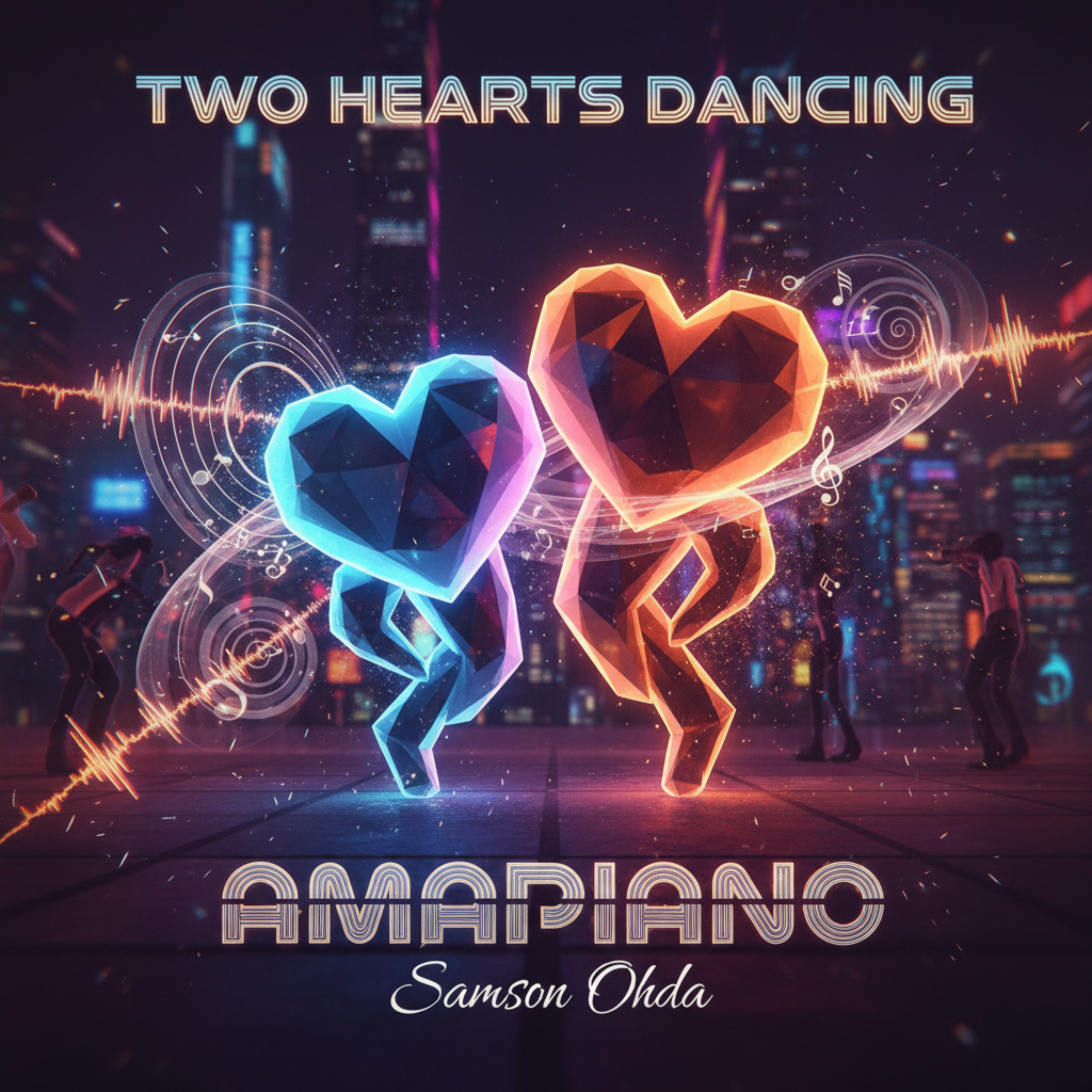 Two Hearts Dancing by Samson Ohda  cover art