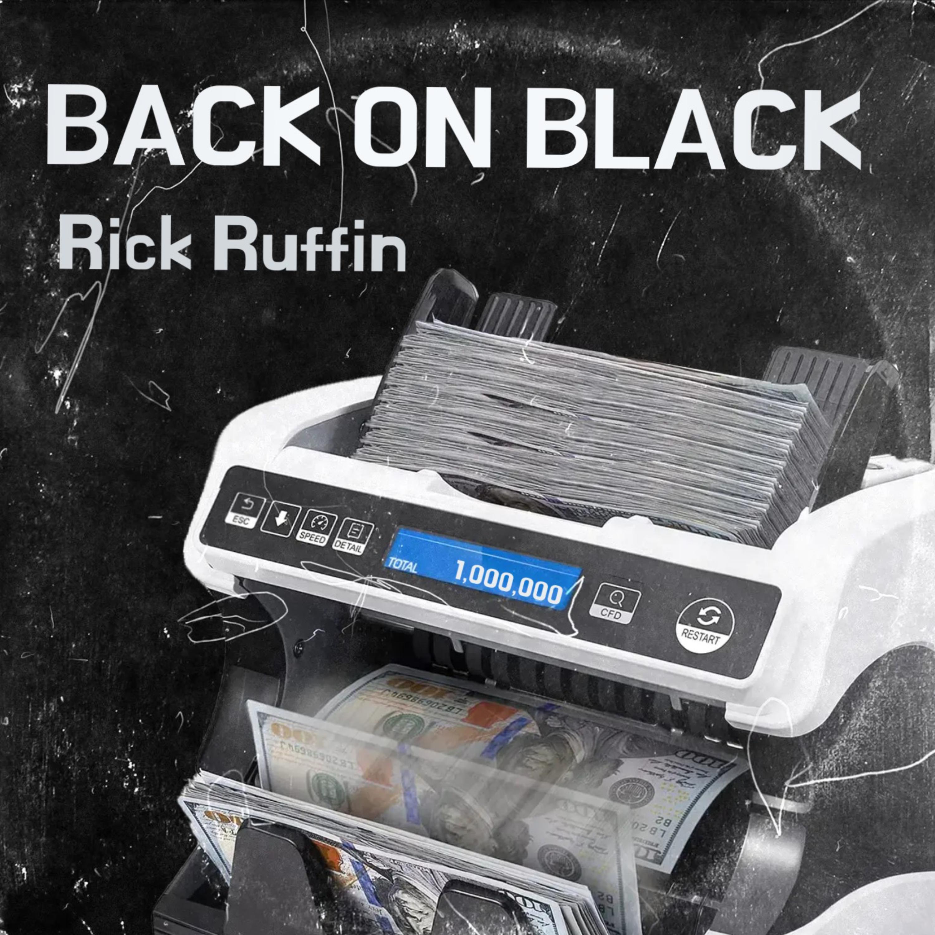 BACK ON BLACK by Rick Ruffin cover art