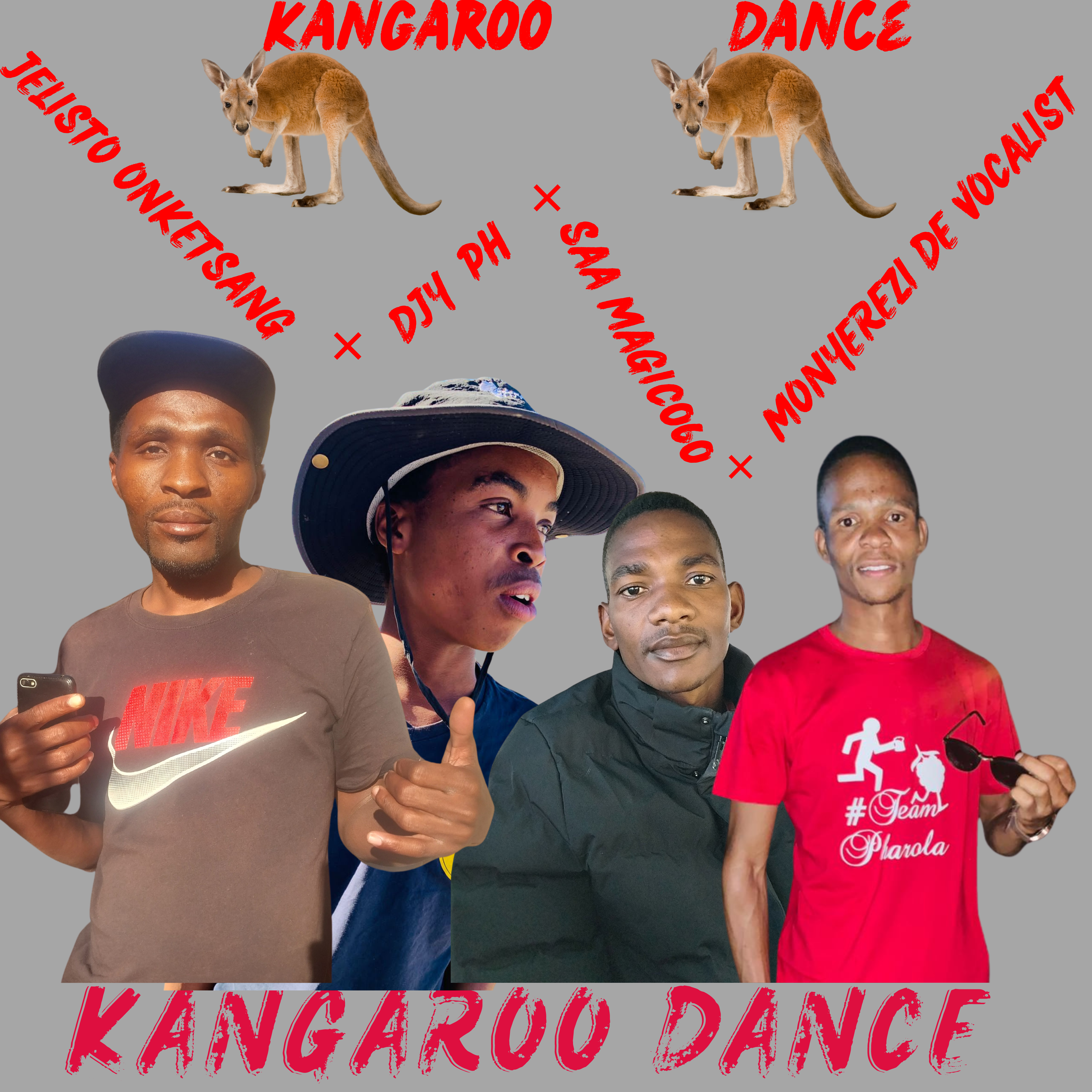 Kangaroo dance artwork